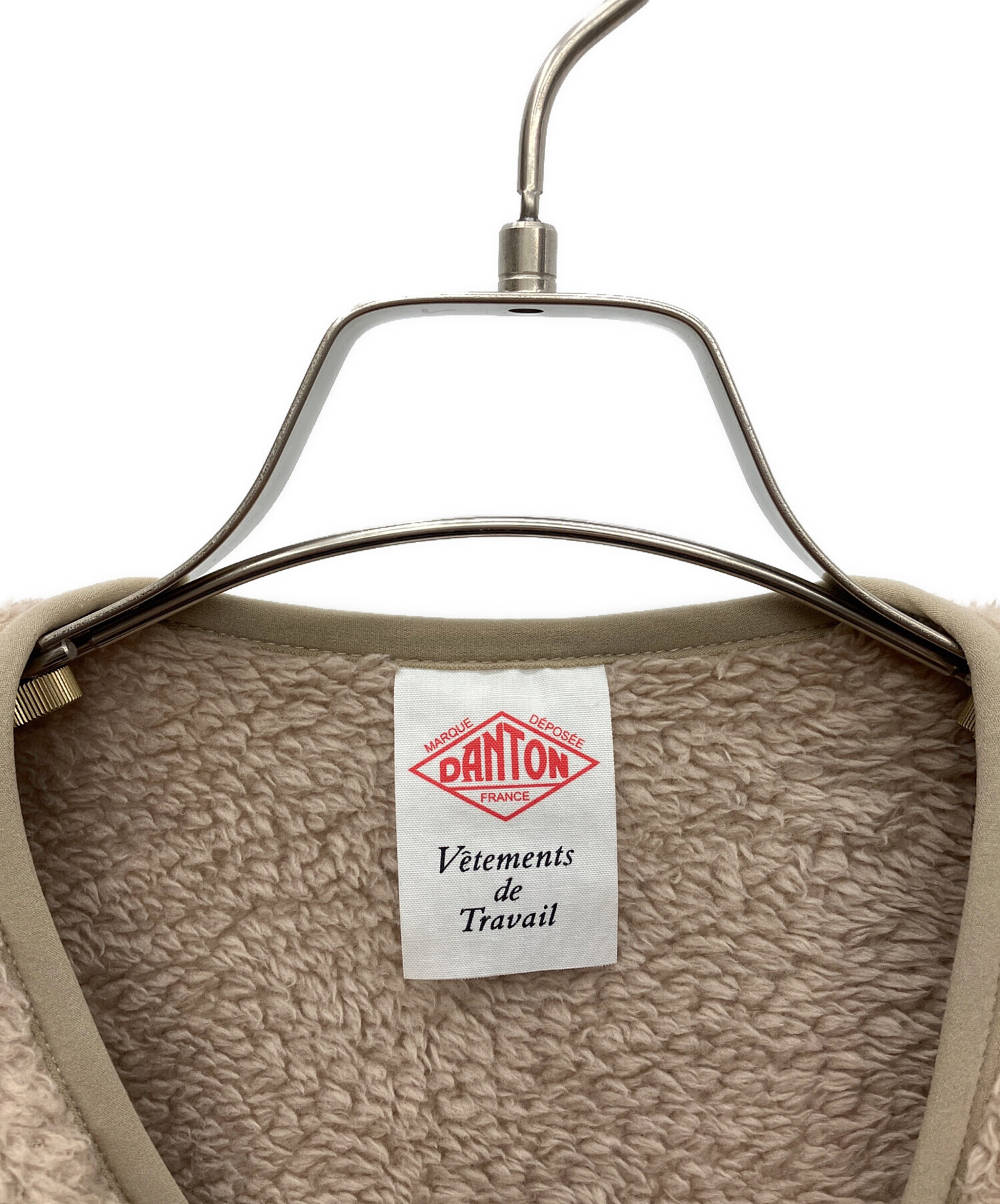 中古・古着通販】DANTON (ダントン) フリースジャケット ベージュ