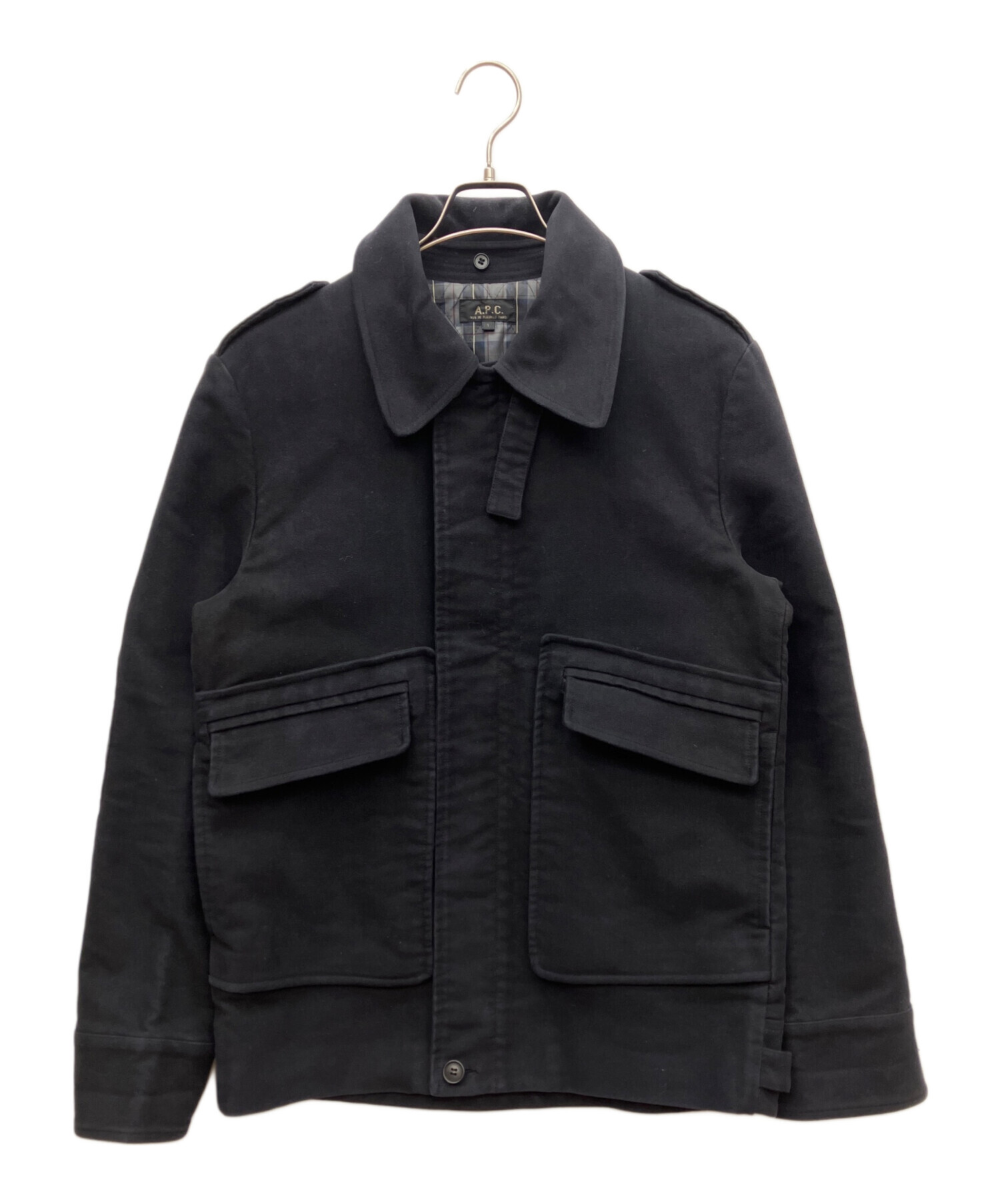 中古・古着通販】A.P.C. (アーペーセー) フライトジャケット ネイビー