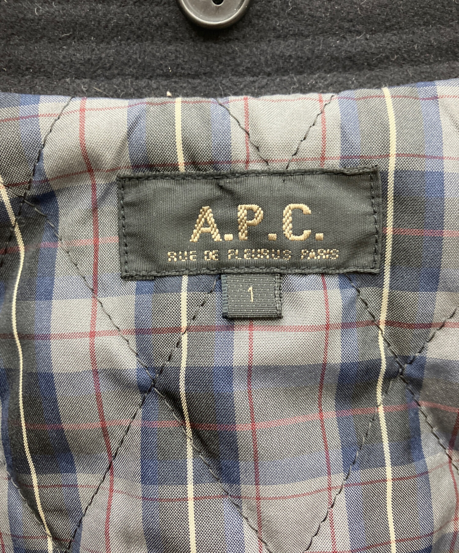 中古・古着通販】A.P.C. (アーペーセー) フライトジャケット ネイビー