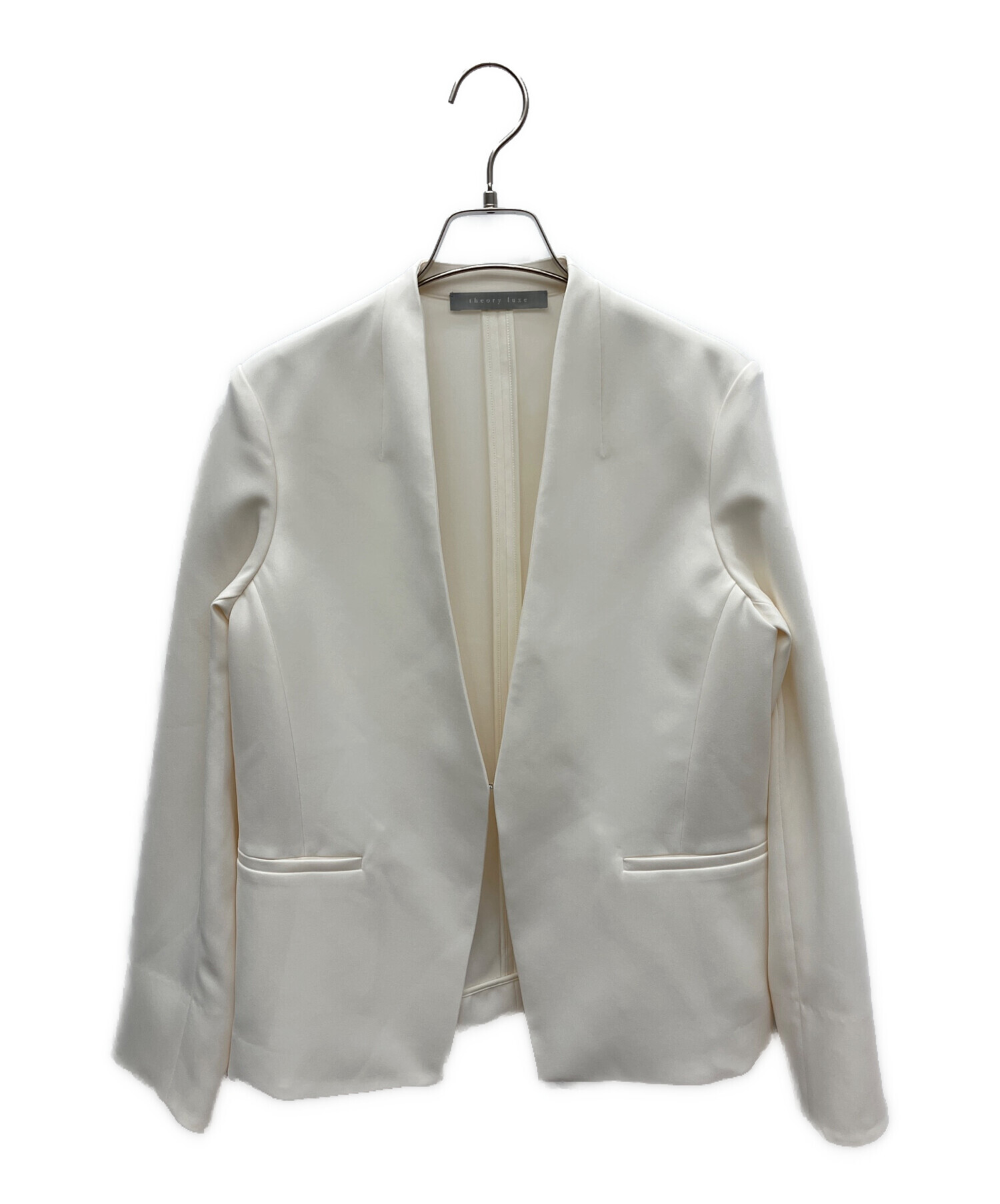 中古・古着通販】theory luxe (セオリーリュクス) ノーカラー