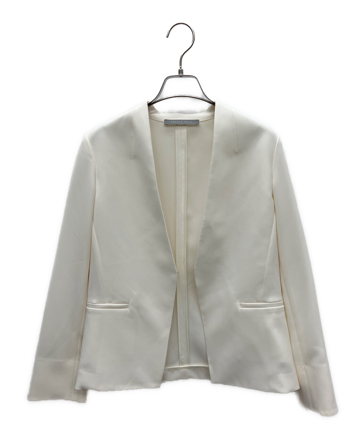 中古・古着通販】theory luxe (セオリーリュクス) ノーカラー