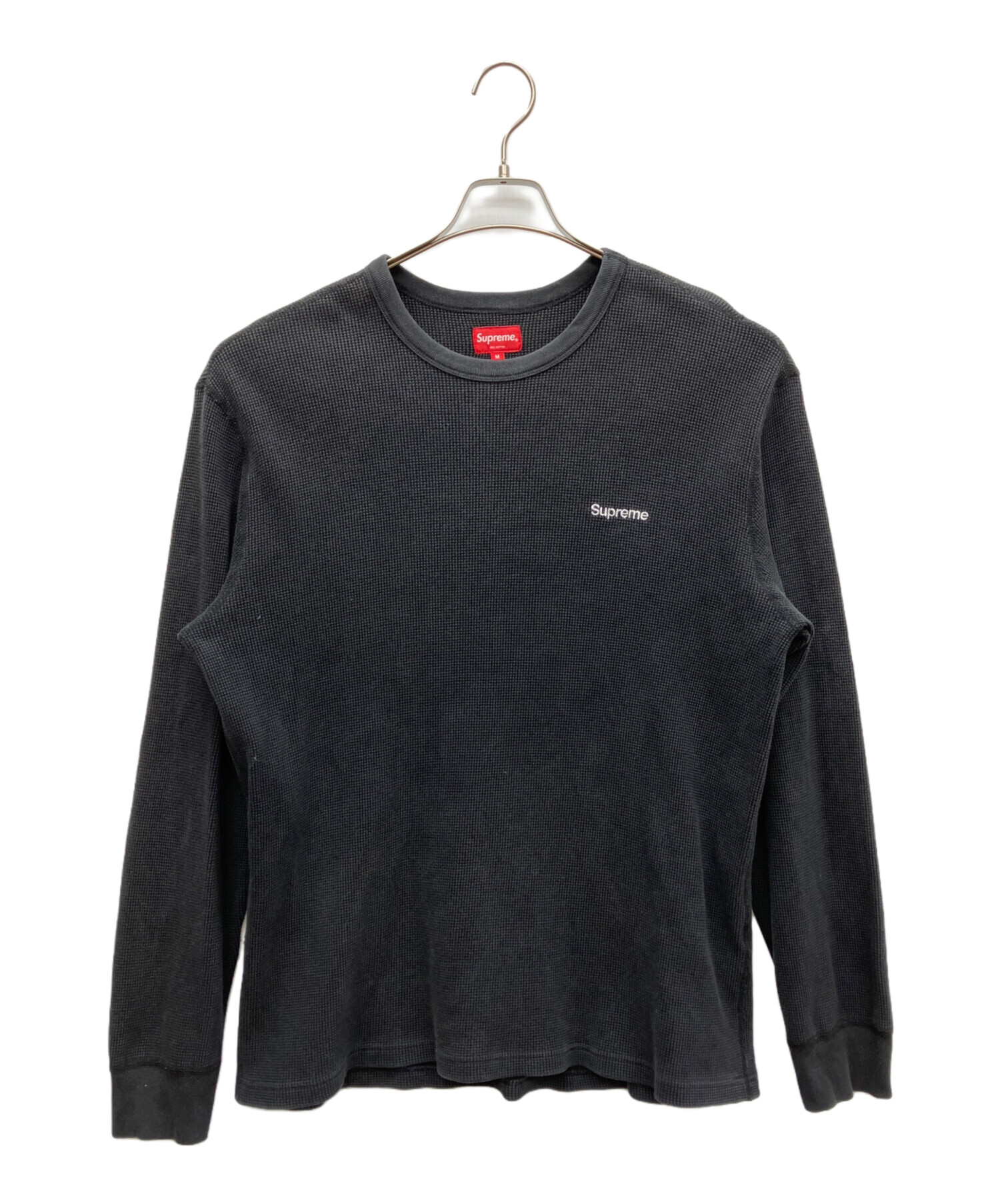 中古・古着通販】SUPREME (シュプリーム) 長袖カットソー ブラック