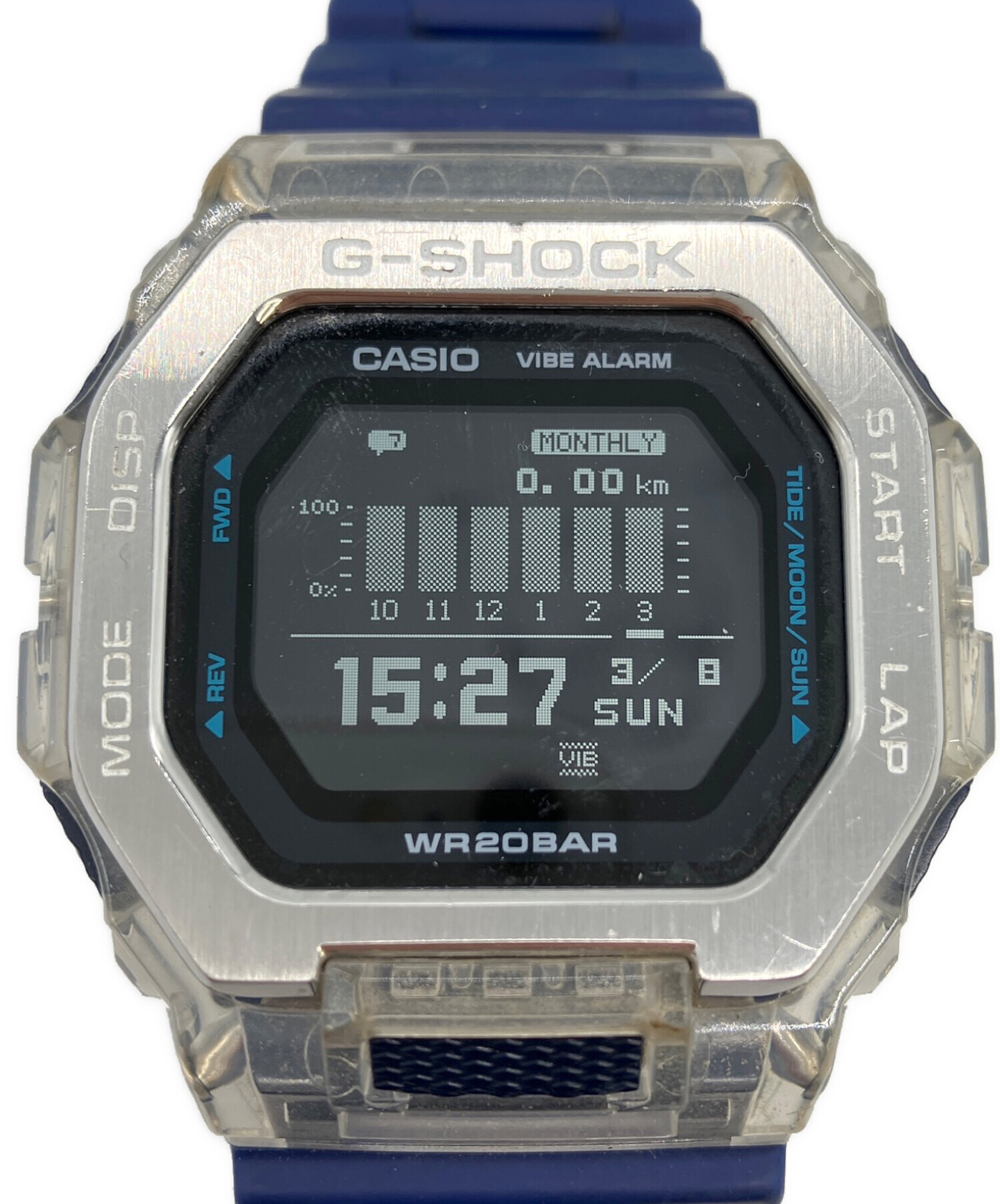 【中古】G-SHOCK GBX-100 中古・古着通販】CASIO (カシオ) G-SHOCK G-LIDE GBX-100｜ブランド
