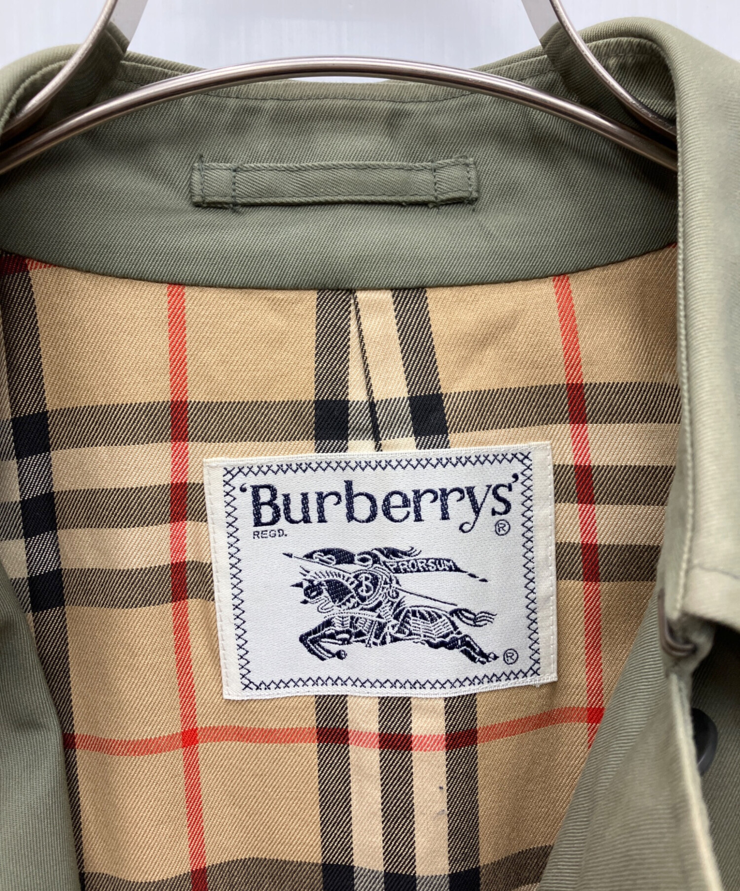 中古・古着通販】Burberry's (バーバリー) トレンチコート カーキ