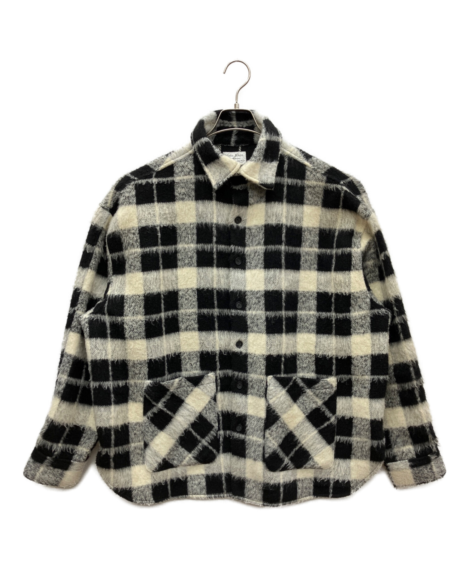 中古・古着通販】DANKE SCHON (ダンケ シェーン) 長袖シャツ ブラック 