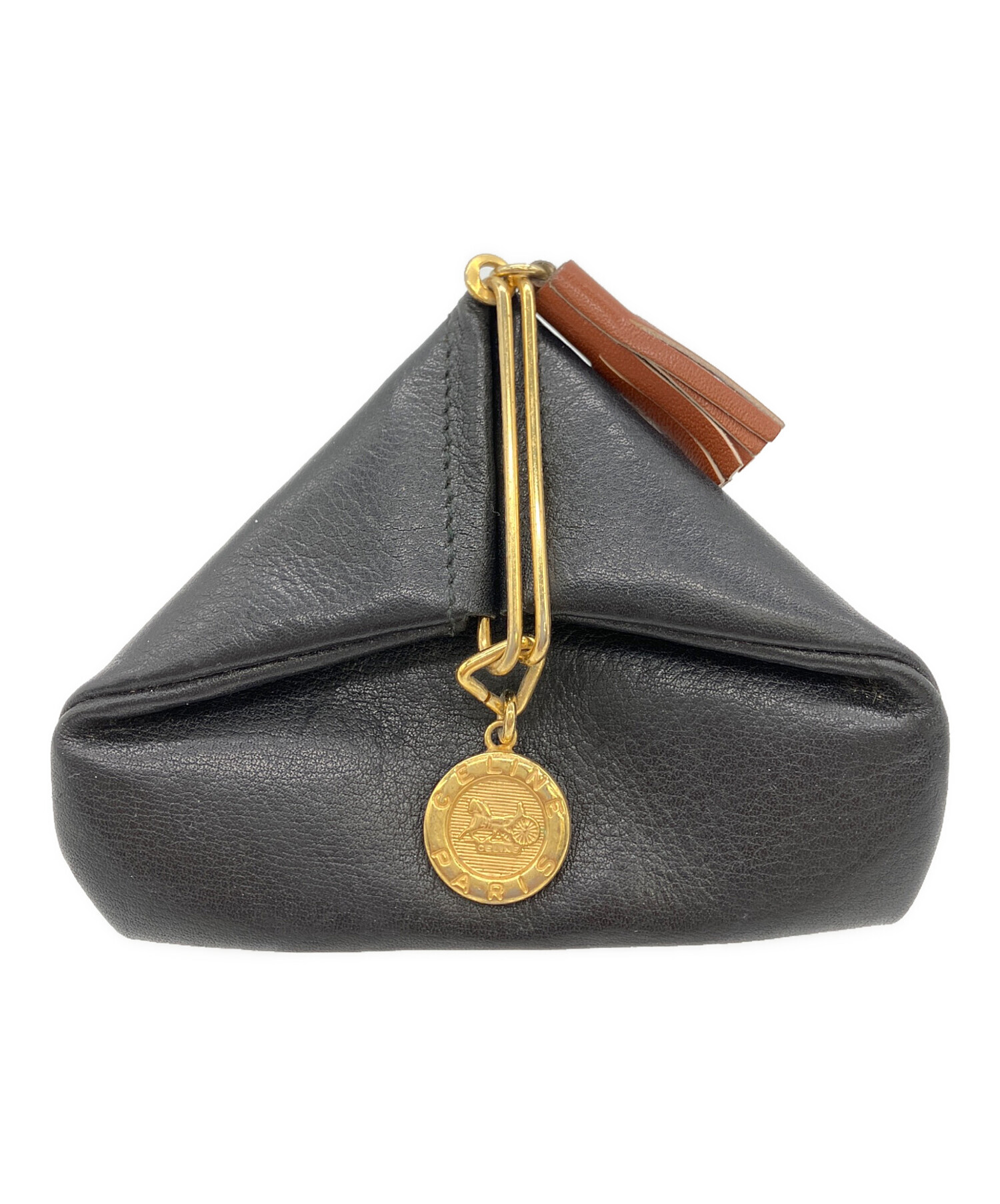 中古・古着通販】CELINE (セリーヌ) コインケース ブラック｜ブランド