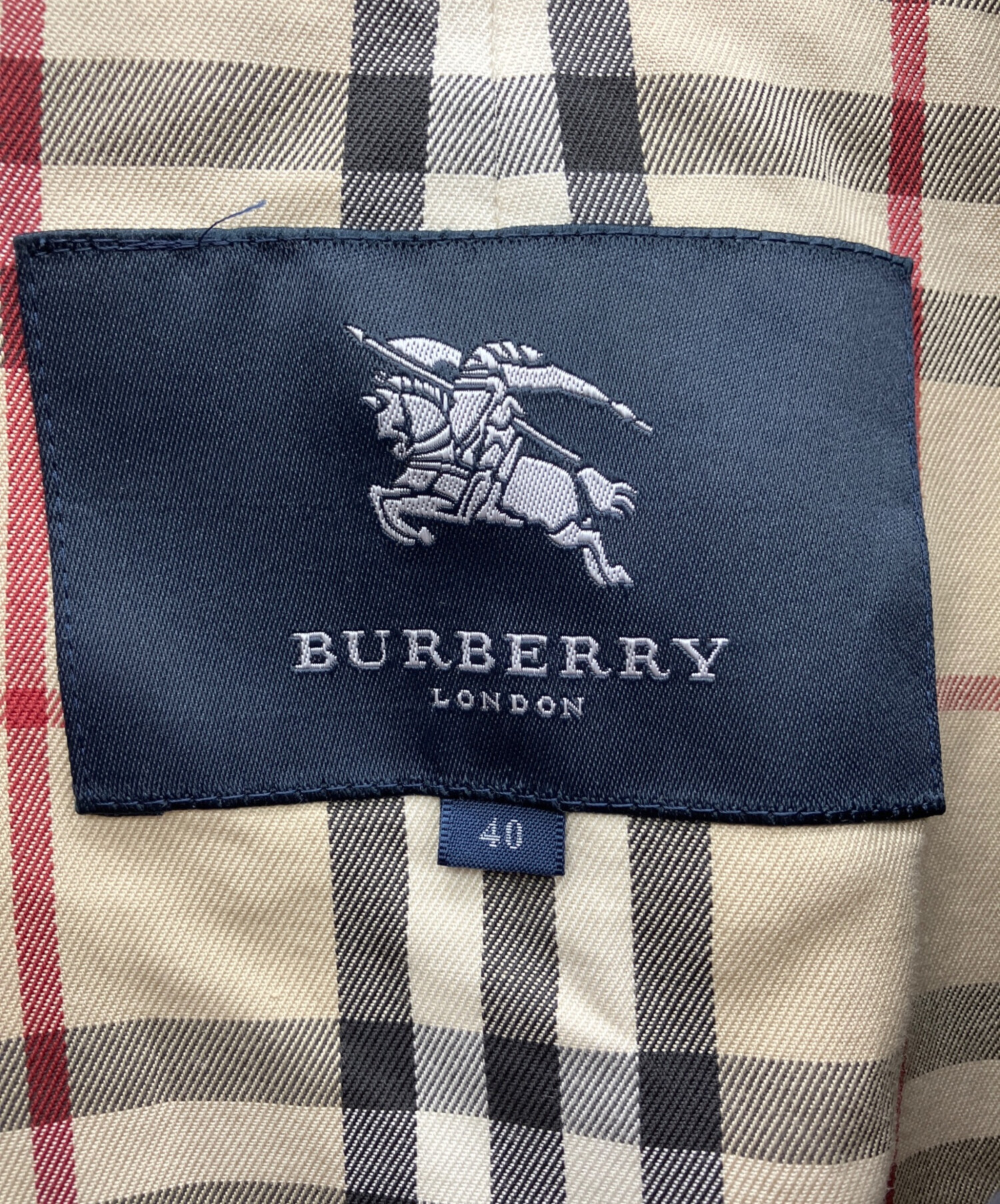 中古・古着通販】BURBERRY LONDON (バーバリーロンドン) ステンカラー