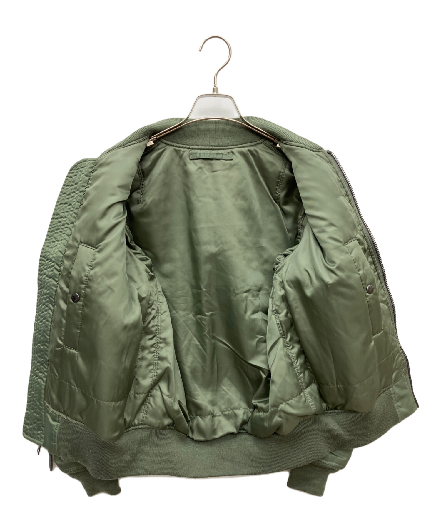 中古・古着通販】AVIREX (アヴィレックス) MA-1ジャケット グリーン