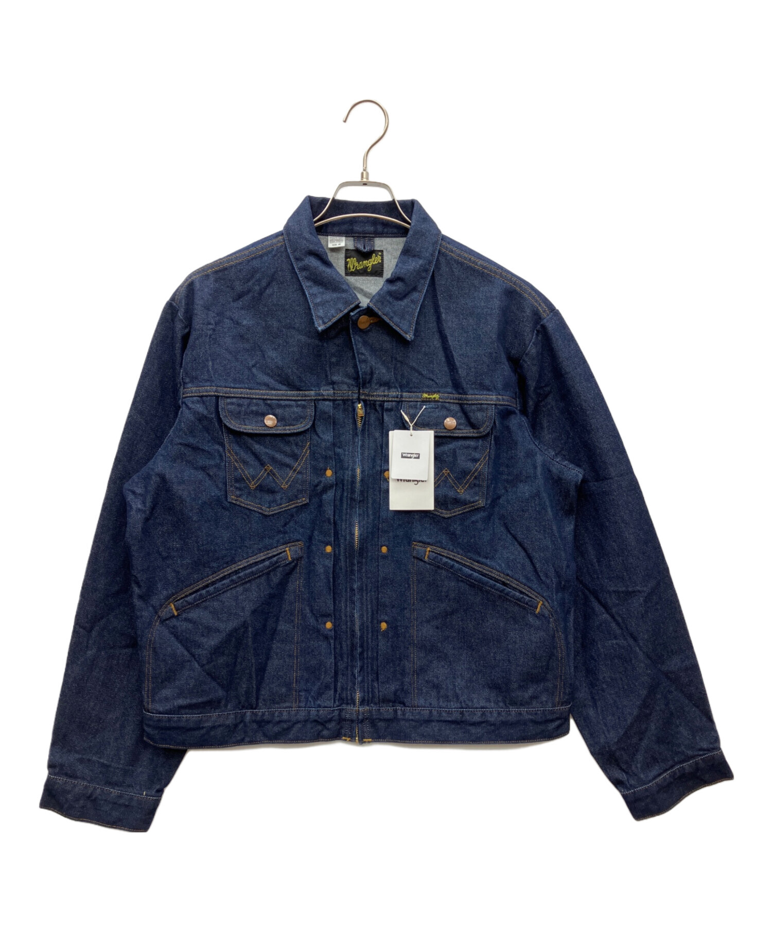 中古・古着通販】Wrangler (ラングラー) デニムジャケット インディゴ