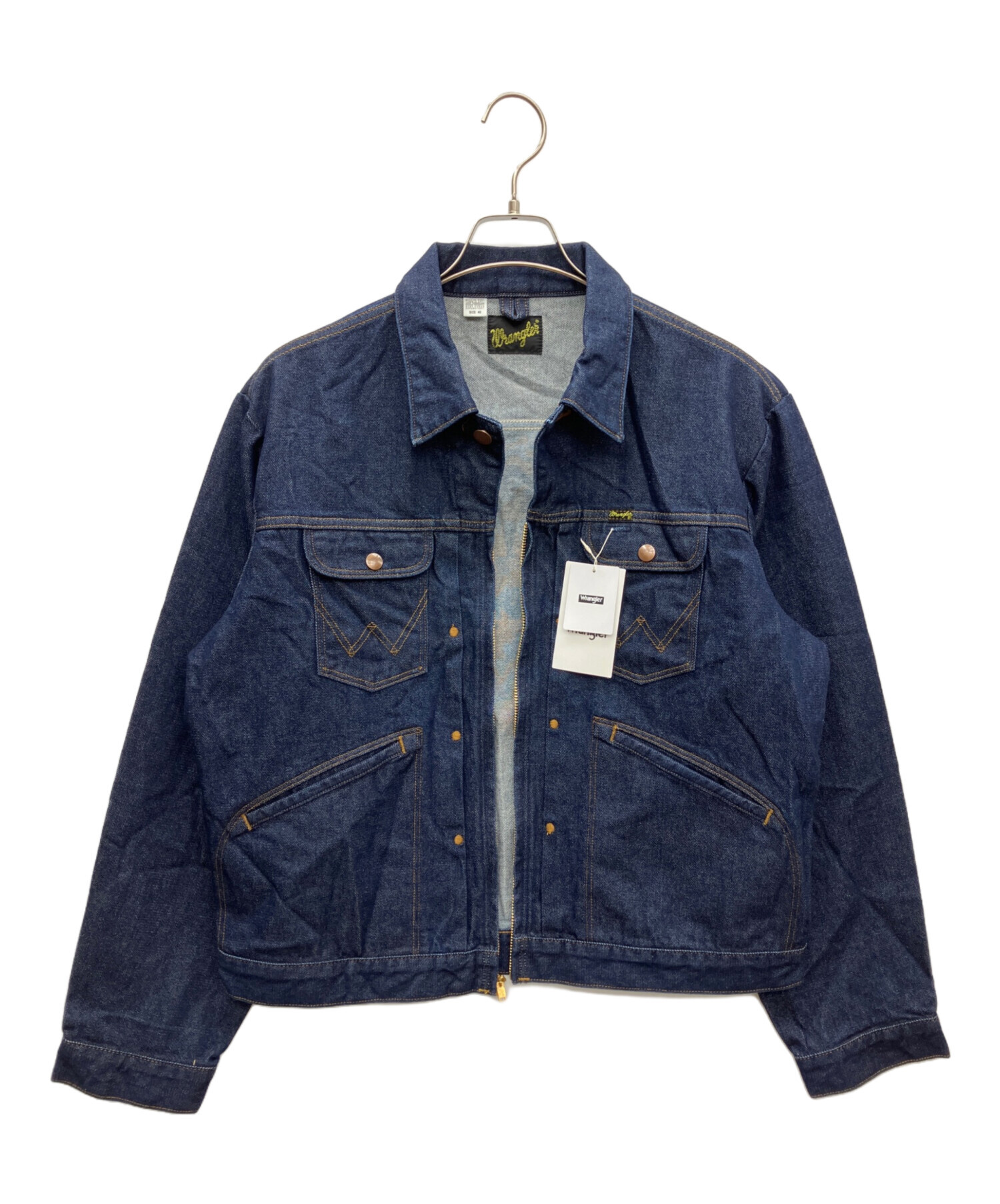 中古・古着通販】Wrangler (ラングラー) デニムジャケット インディゴ