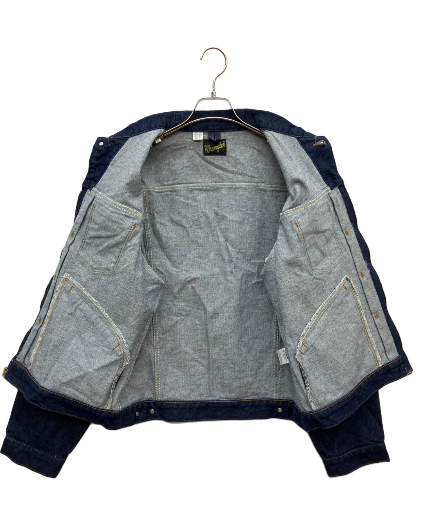 中古・古着通販】Wrangler (ラングラー) デニムジャケット インディゴ