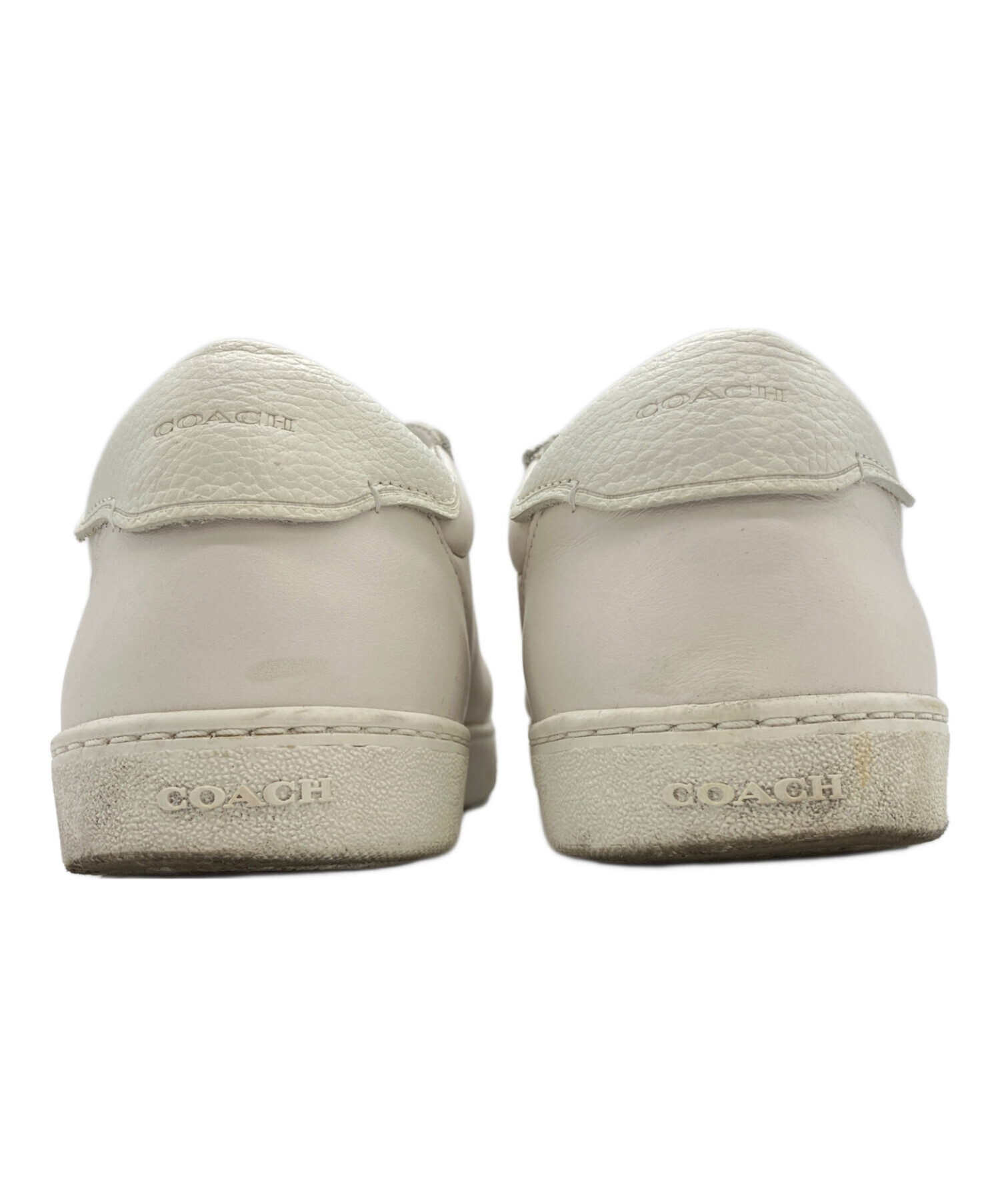 中古・古着通販】COACH (コーチ) ローカットスニーカー ホワイト