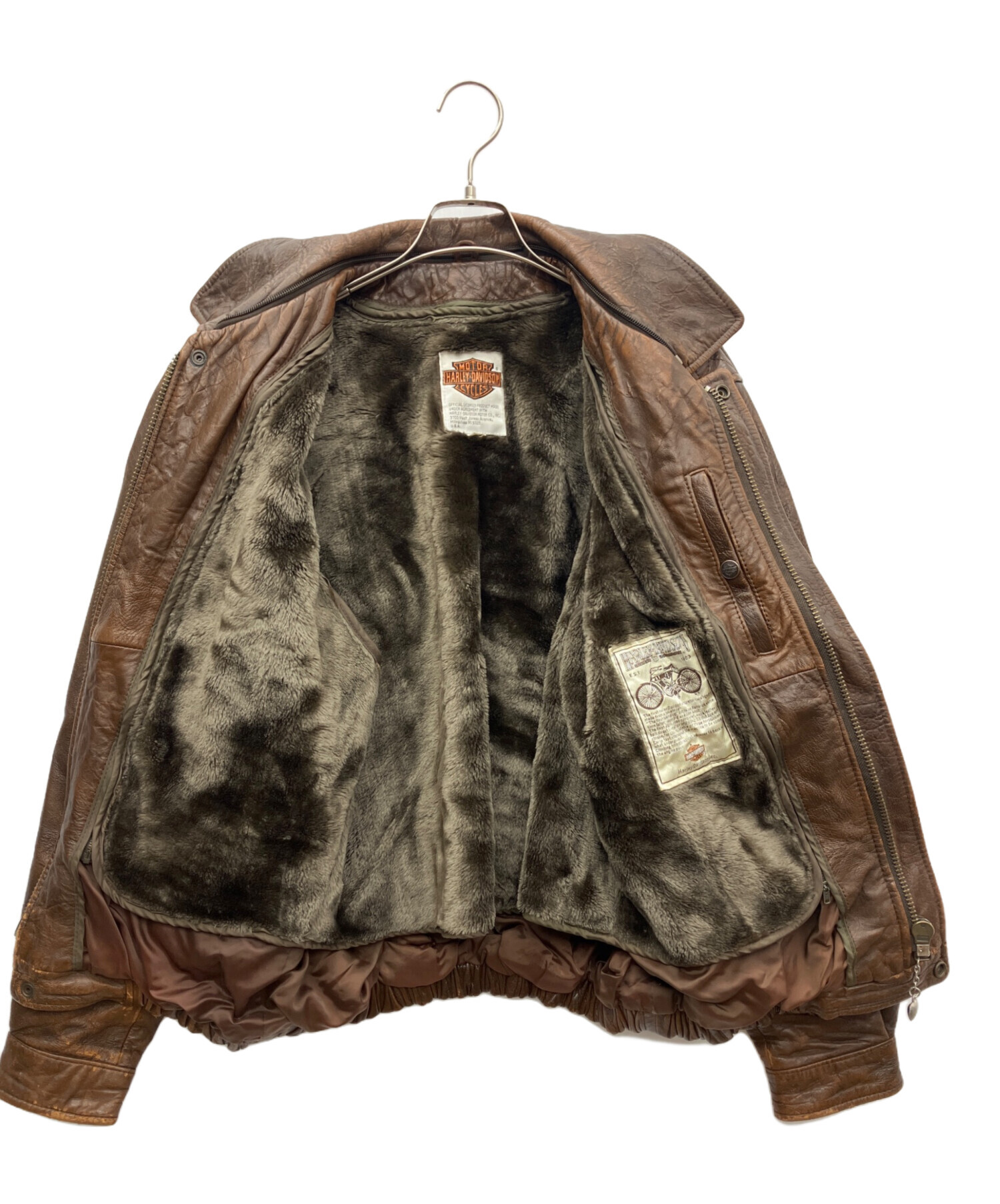 中古・古着通販】HARLEY-DAVIDSON (ハーレーダビッドソン) レザー