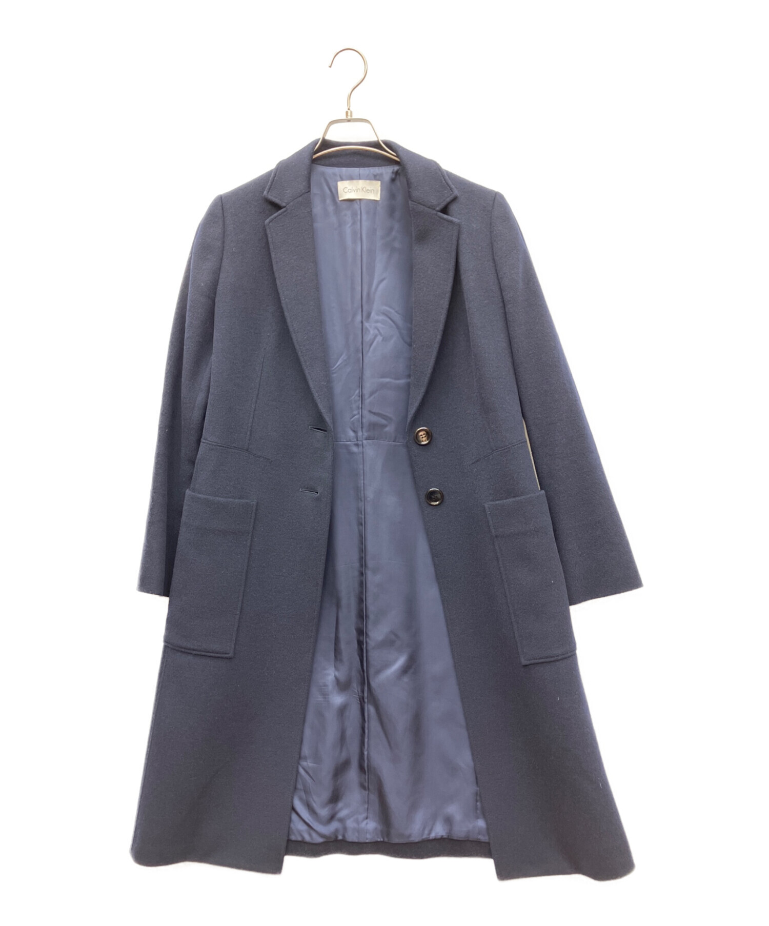カルバンクライン　コート　新品未使用 中古・古着通販】Calvin Klein (カルバンクライン) チェスターコート