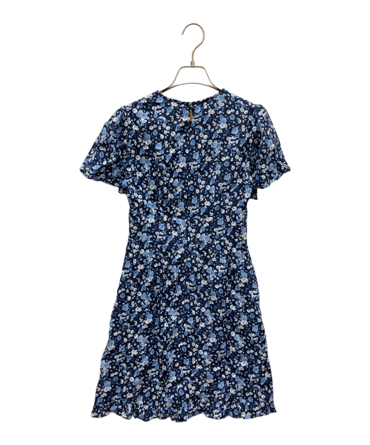 タイムセール中！MICHAEL KORS ネイビー ワンピース XS 中古・古着通販】MICHAEL KORS (マイケル・コース) 半袖ワンピース