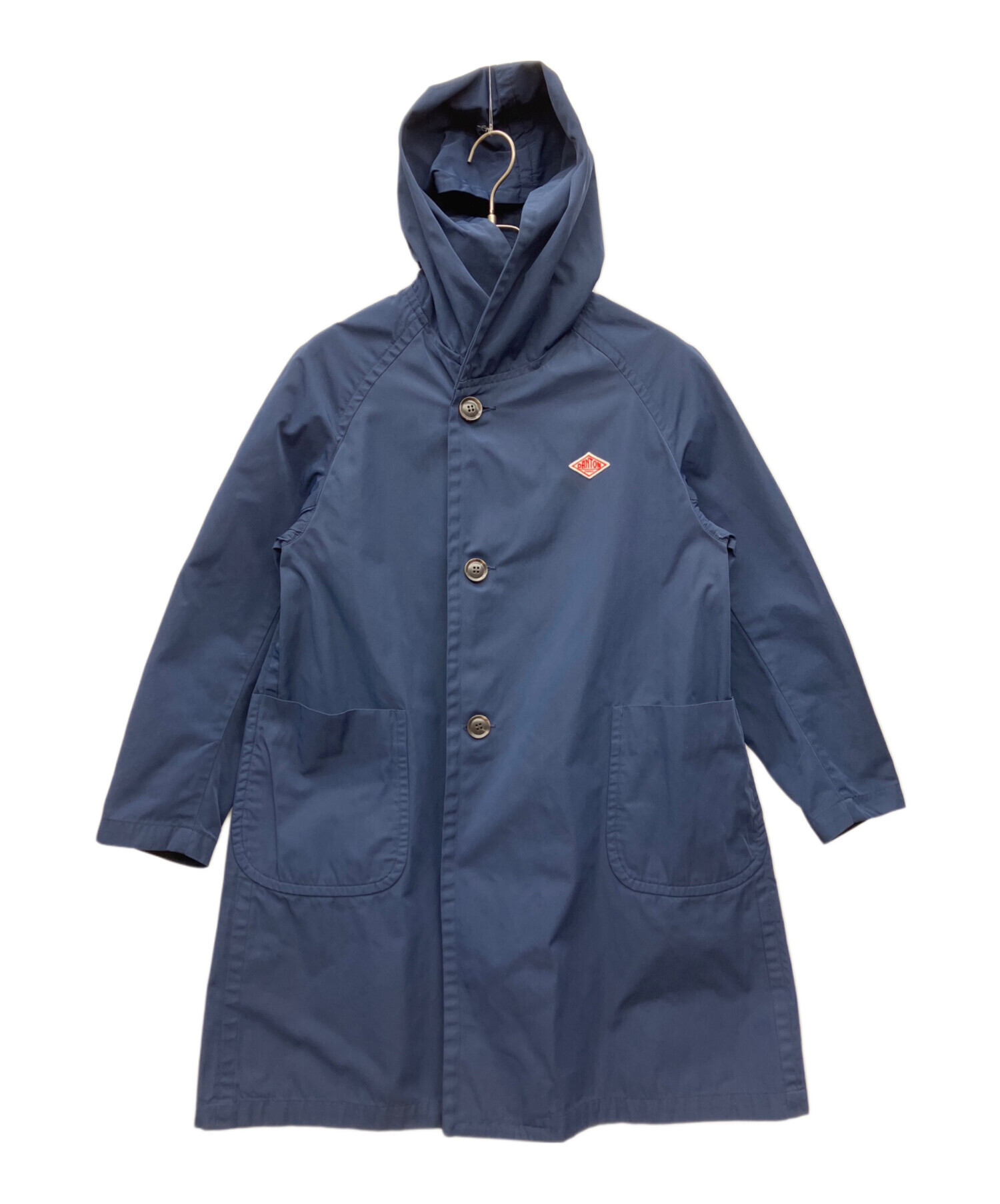 中古・古着通販】DANTON (ダントン) フーデッドコート ネイビー サイズ 