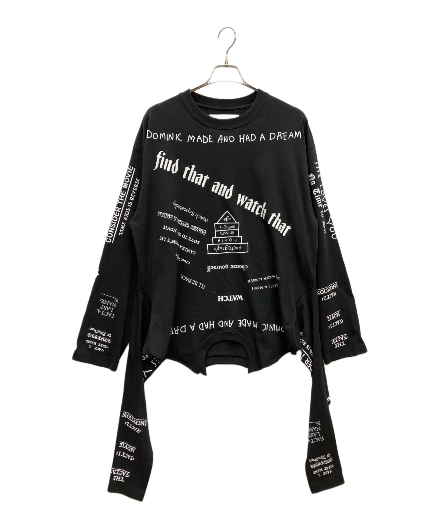 きりく様　オーダー専用ページ 中古・古着通販】DAIRIKU (ダイリク) Upside down Long Sleeve Tee