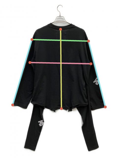 中古・古着通販】DAIRIKU (ダイリク) Upside down Long Sleeve Tee