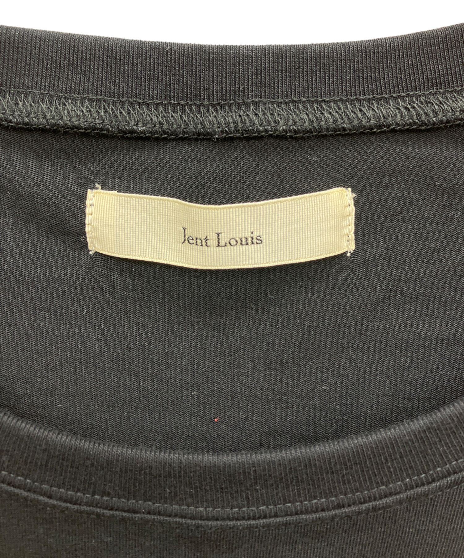中古・古着通販】jent louis (ジェントルイス) Tシャツ ブラック