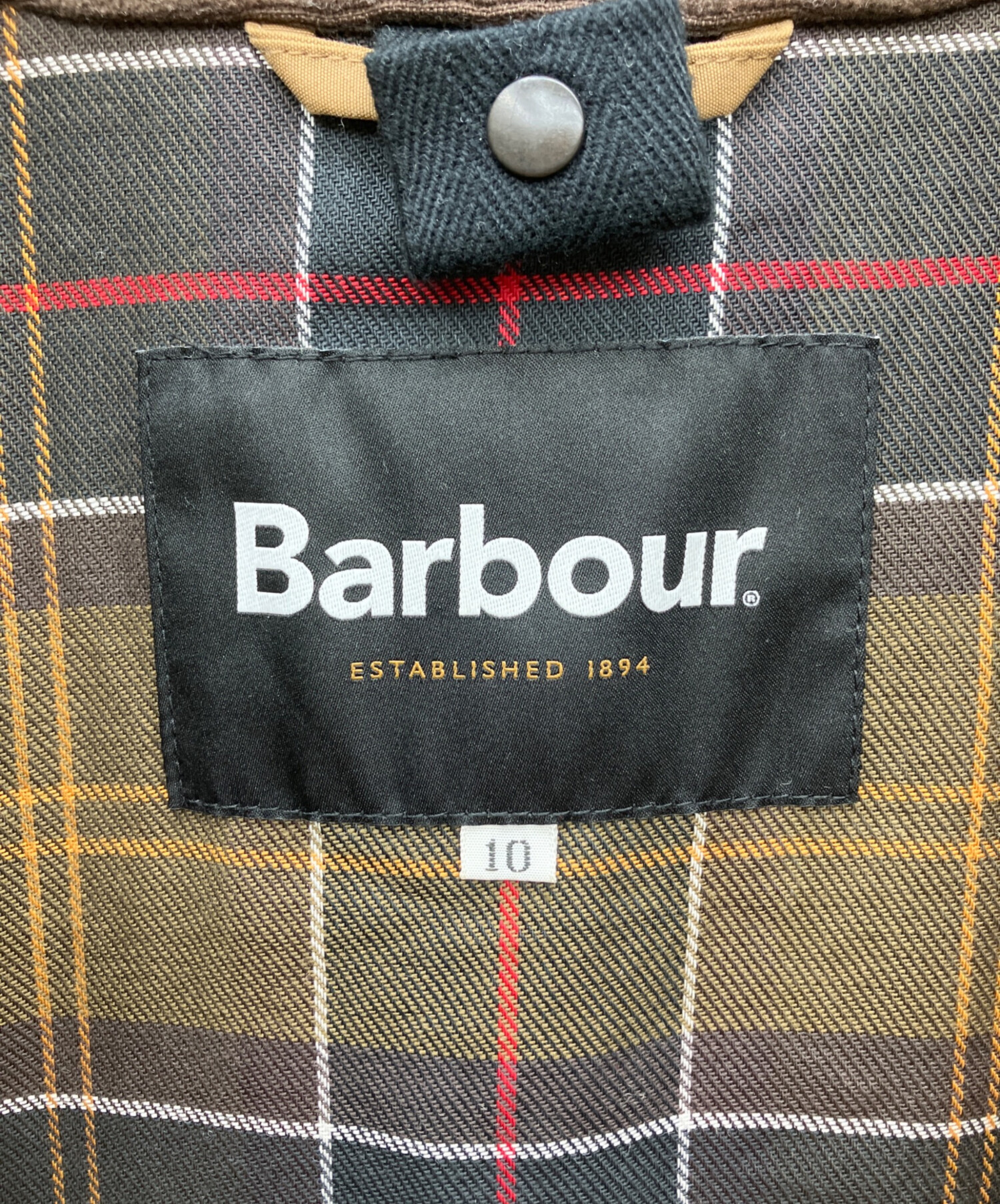 中古・古着通販】Barbour (バブアー) ステンカラーコート ベージュ