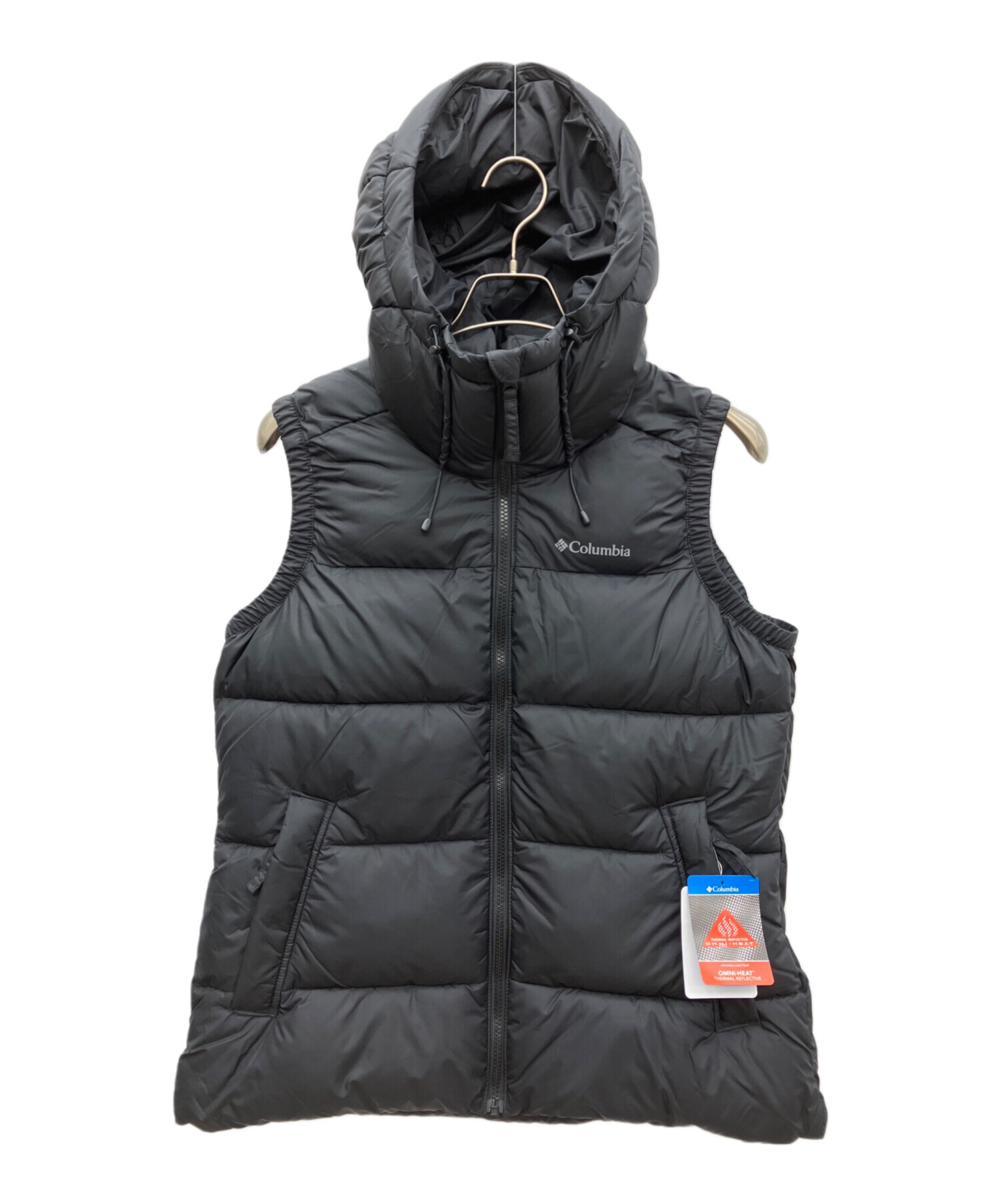 コロンビア COLUMBIA 223PL3297 ベスト 中古・古着通販】Columbia (コロンビア) 中綿ベスト ブラック サイズ:M