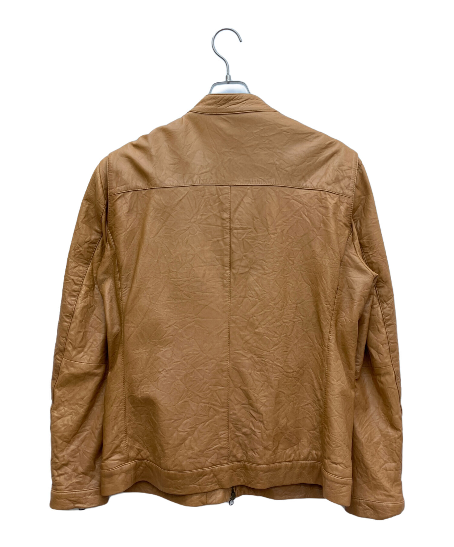 中古・古着通販】MORGAN HOMME (モルガンオム) ラムレザージャケット 