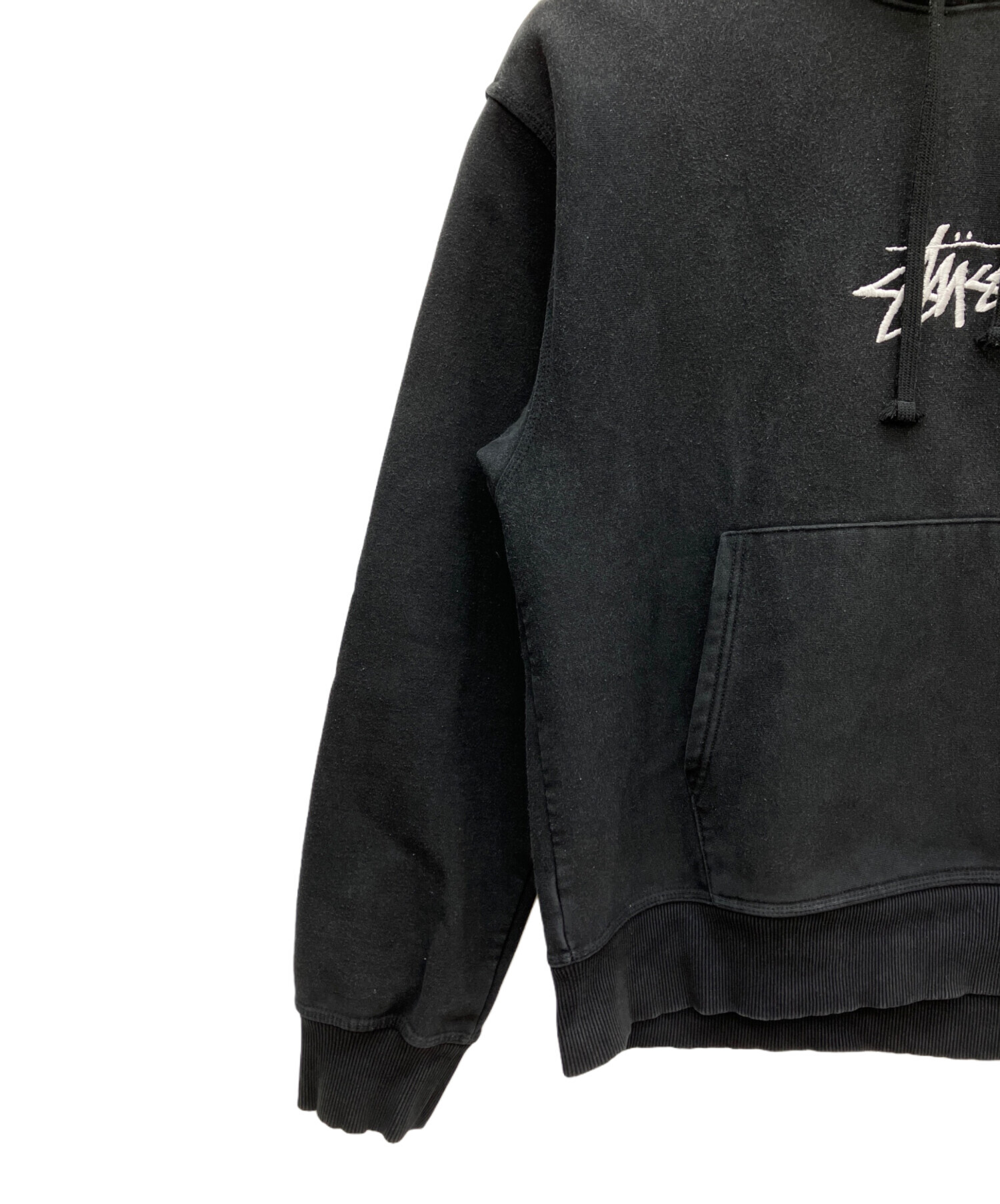 中古・古着通販】stussy (ステューシー) STOCK LOGO APPLIQUE HOODIE 
