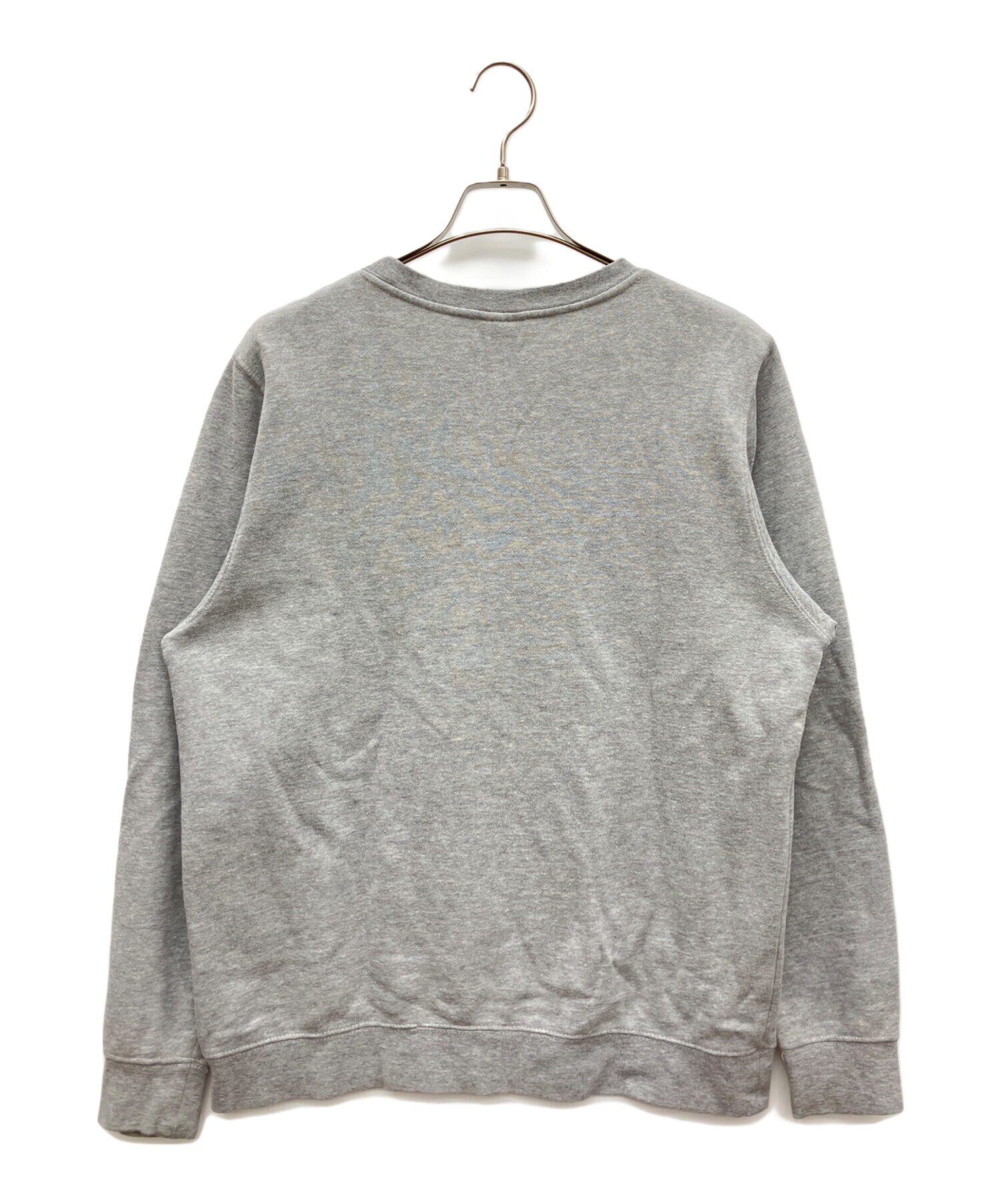 値下げあり Stussy ロゴ入り グレー スウェット Lサイズ 中古・古着通販】stussy (ステューシー) スウェット グレー サイズ:L