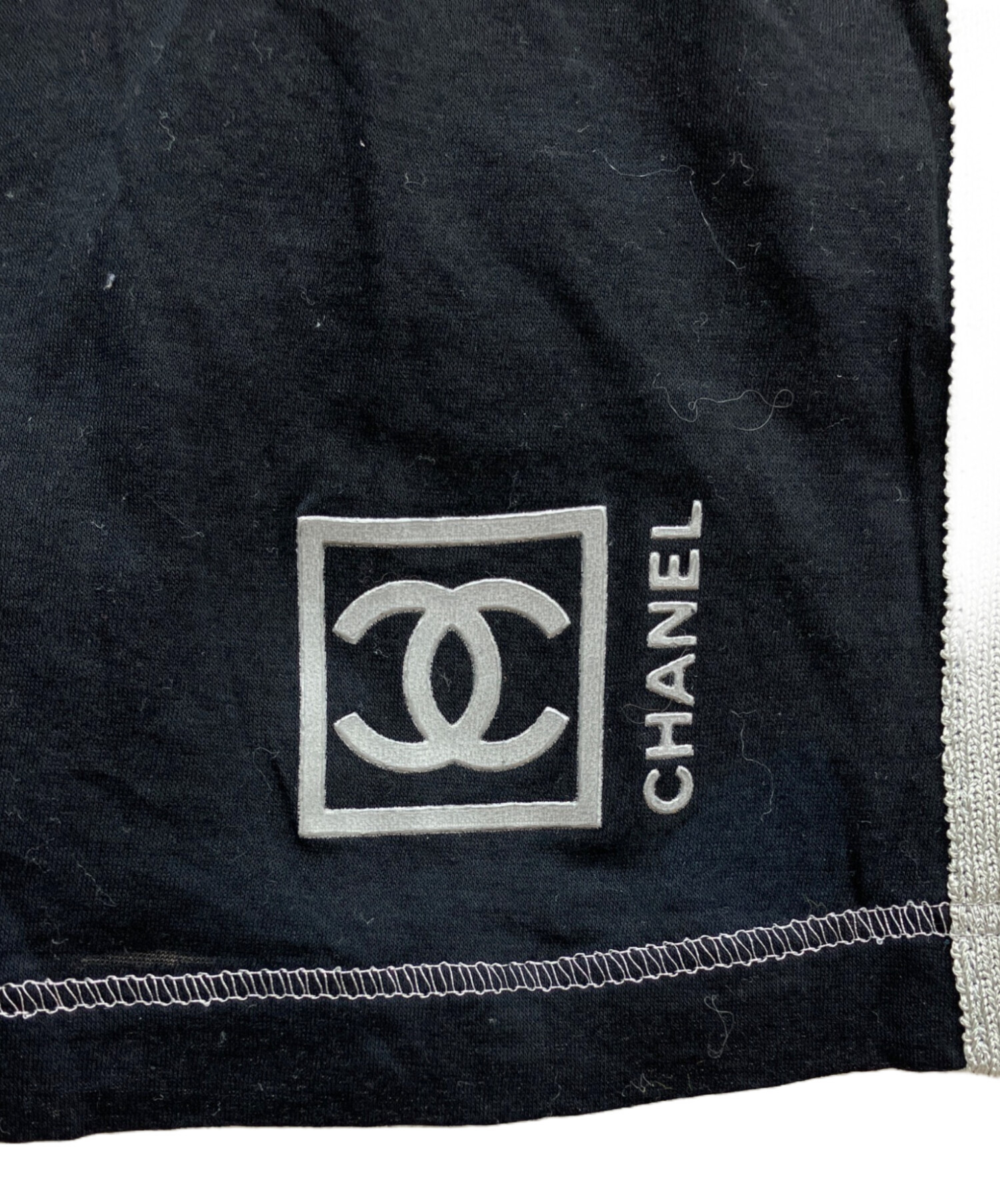 CHANEL ブラック タンクトップ 38 中古・古着通販】CHANEL (シャネル) タンクトップ ブラック サイズ:38