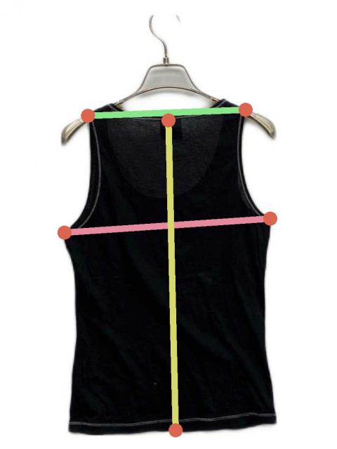 中古・古着通販】CHANEL (シャネル) タンクトップ ブラック サイズ:38