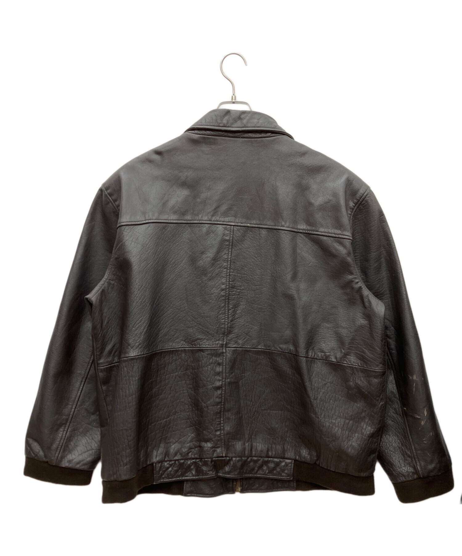 中古・古着通販】CHEROKEE (チェロキー) レザージャケット ブラック