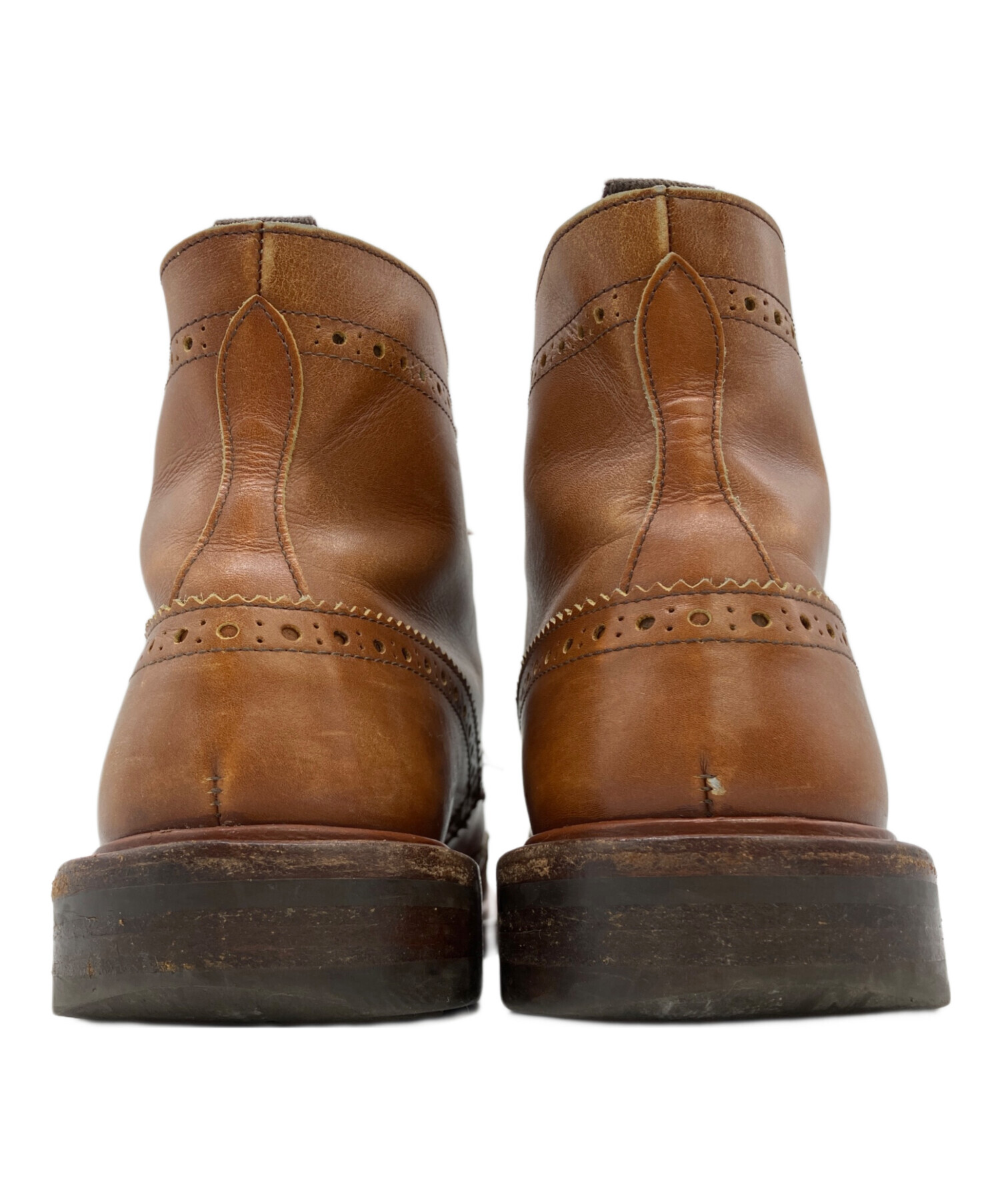 中古・古着通販】Tricker's (トリッカーズ) カントリーブーツ ブラウン