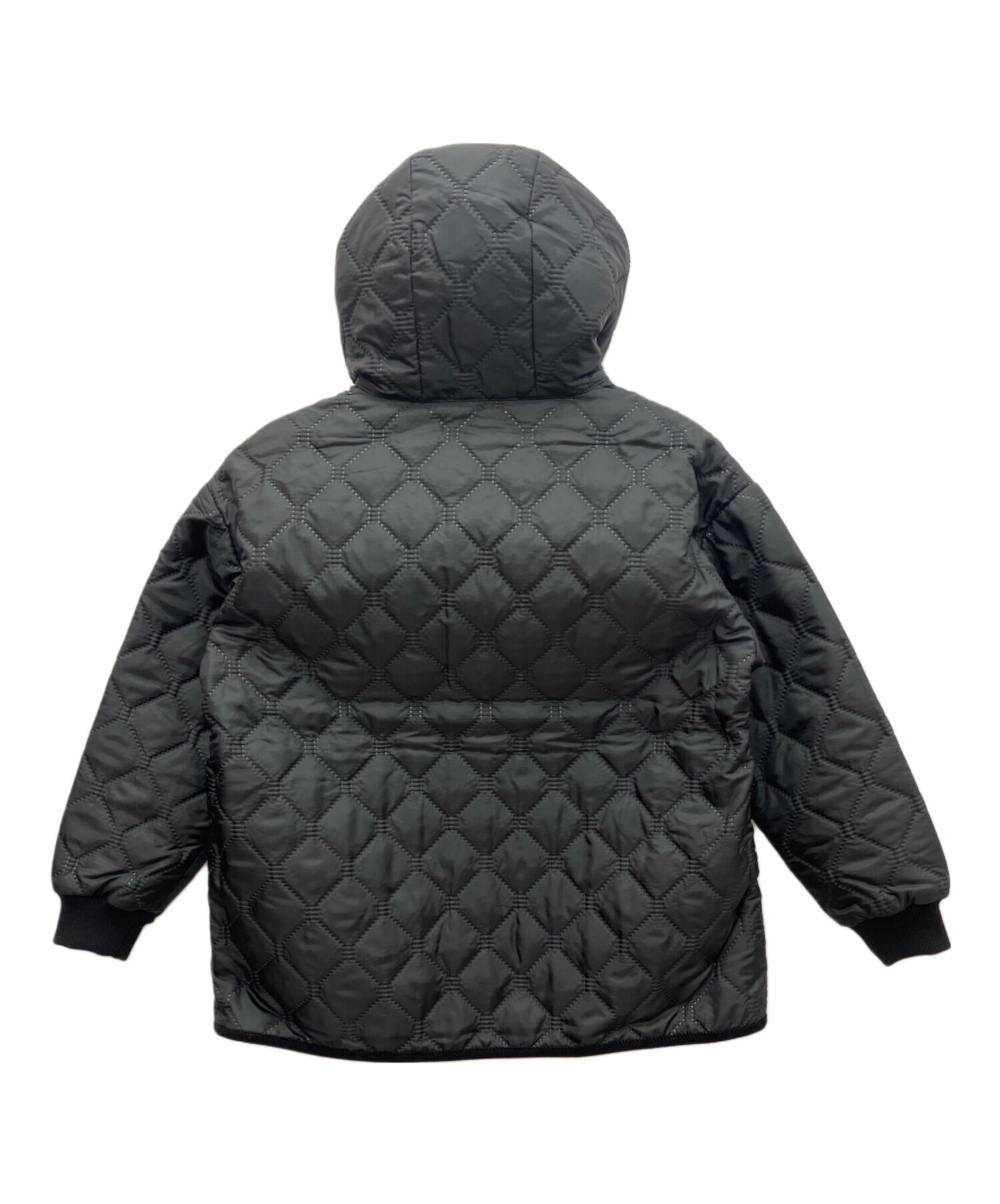 中古・古着通販】ARMEN (アーメン) フーデッドジャケット ブラック 