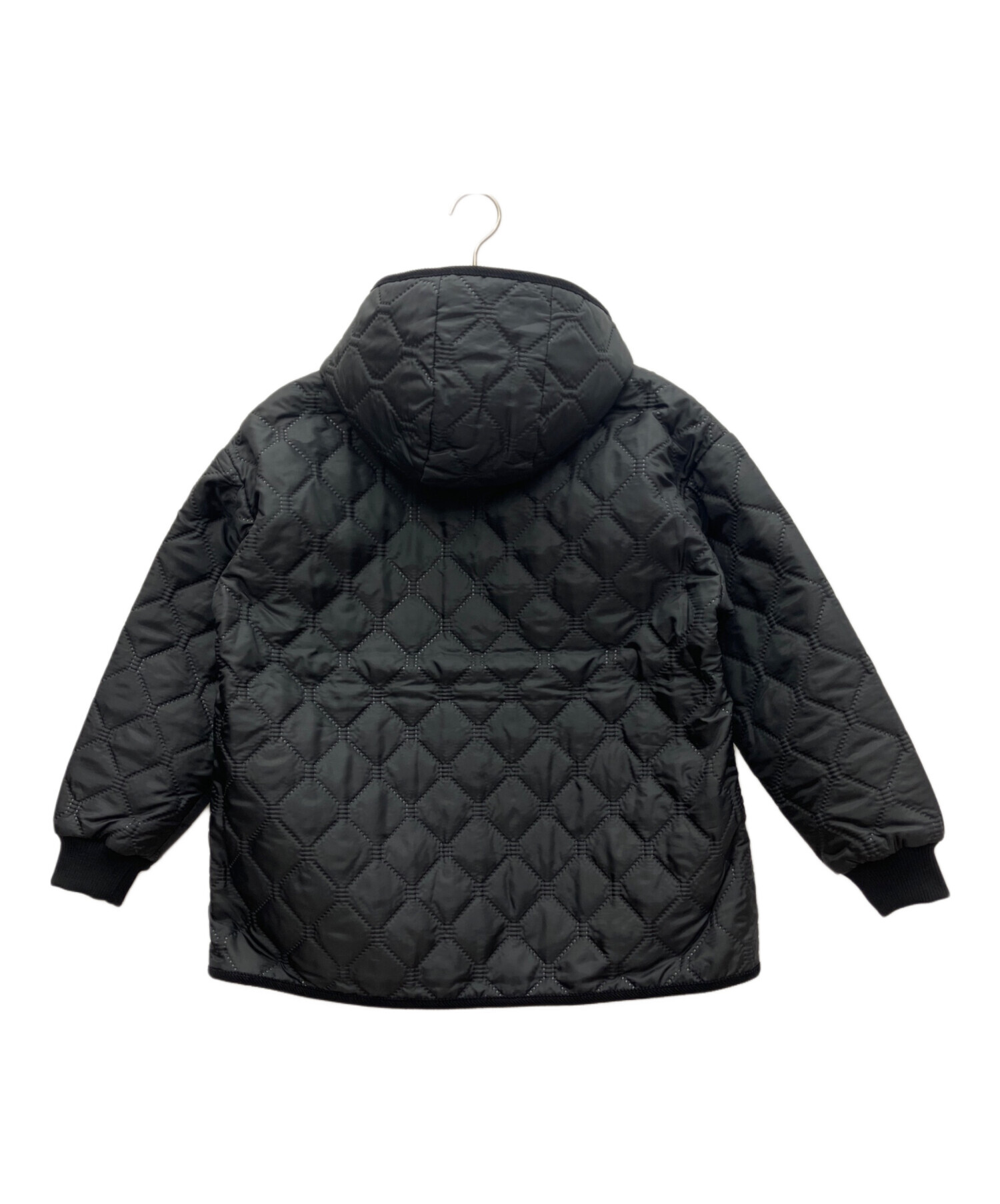 中古・古着通販】ARMEN (アーメン) フーデッドジャケット ブラック 