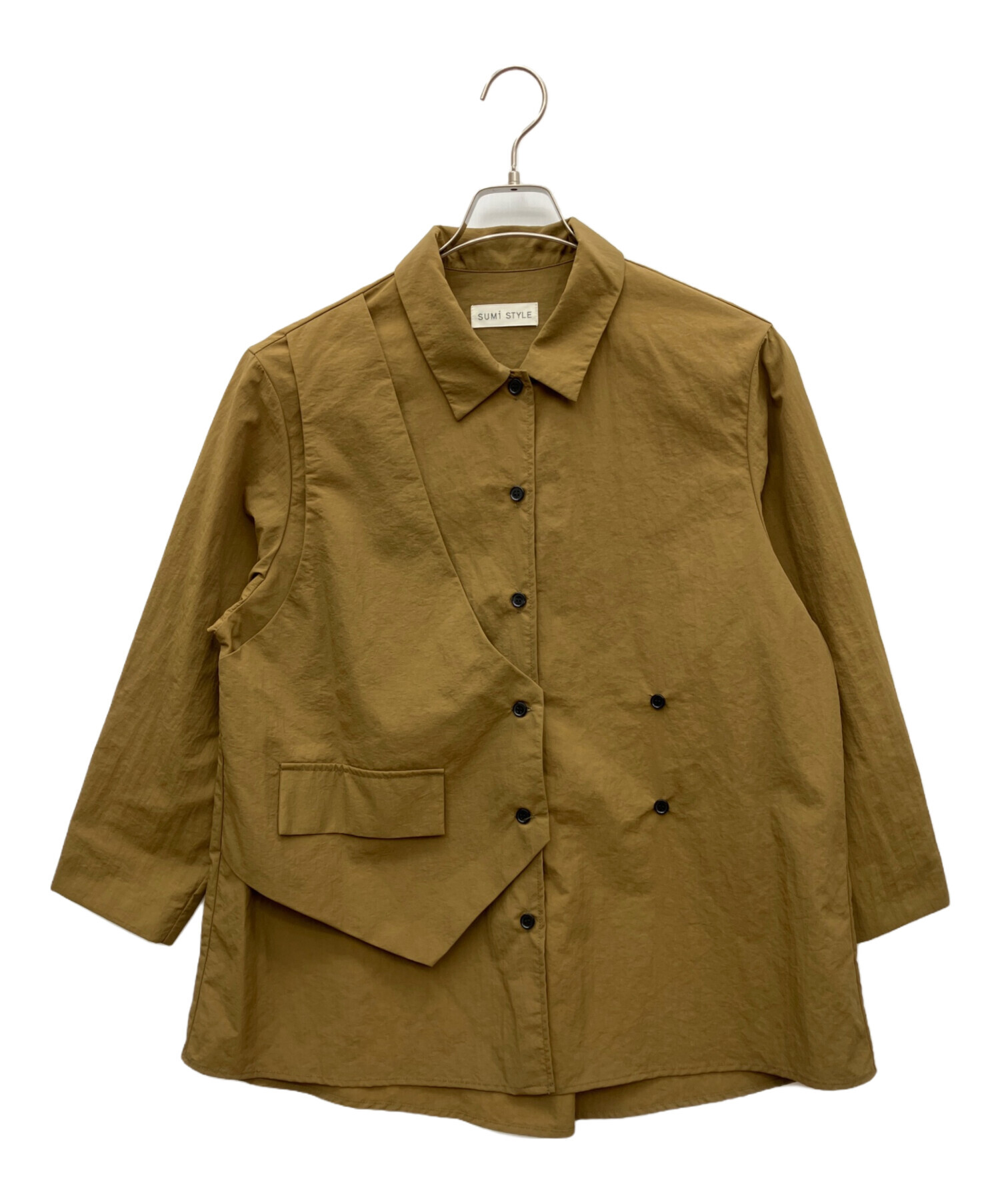 ismさん専用ページ 中古・古着通販】SUMI STYLE (スミ スタイル) 長袖シャツ カーキ