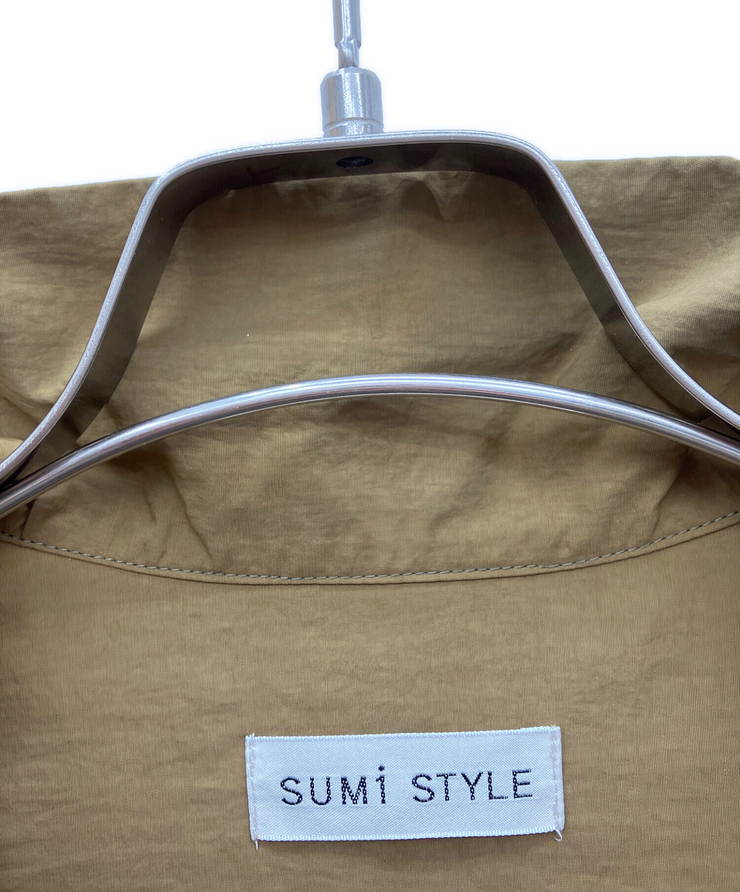 中古・古着通販】SUMI STYLE (スミ スタイル) 長袖シャツ カーキ