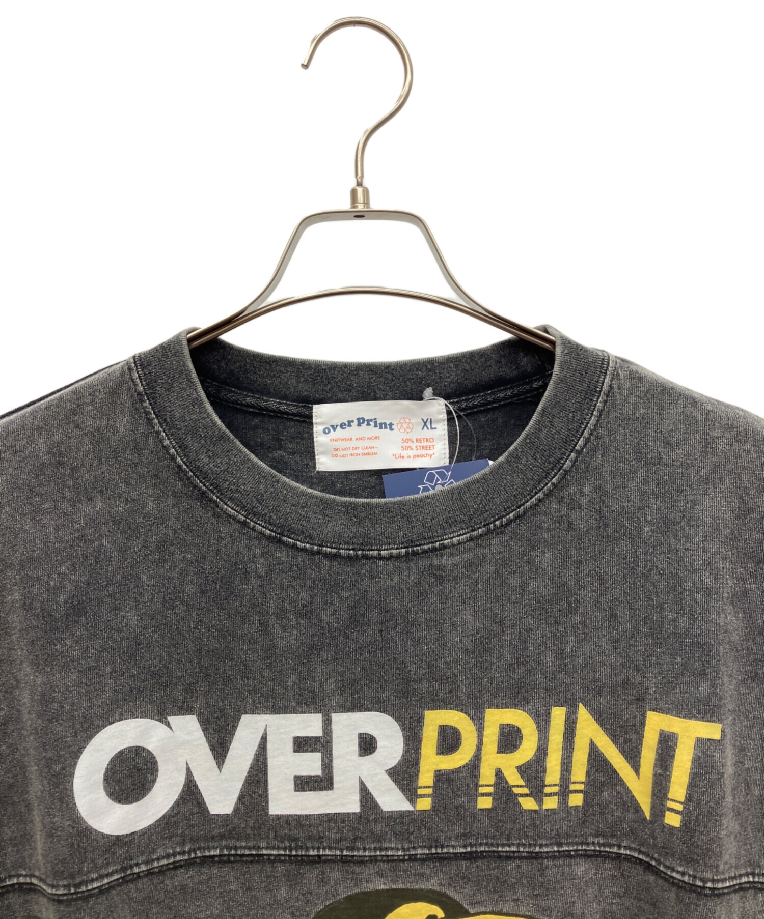 【新品あり】overprint オーバープリント Tシャツ 3種 M XL 2XL 長袖Tシャツ overprint/オーバープリント/【LHP EXCLUSIVE】Shopper Tee - ZERO