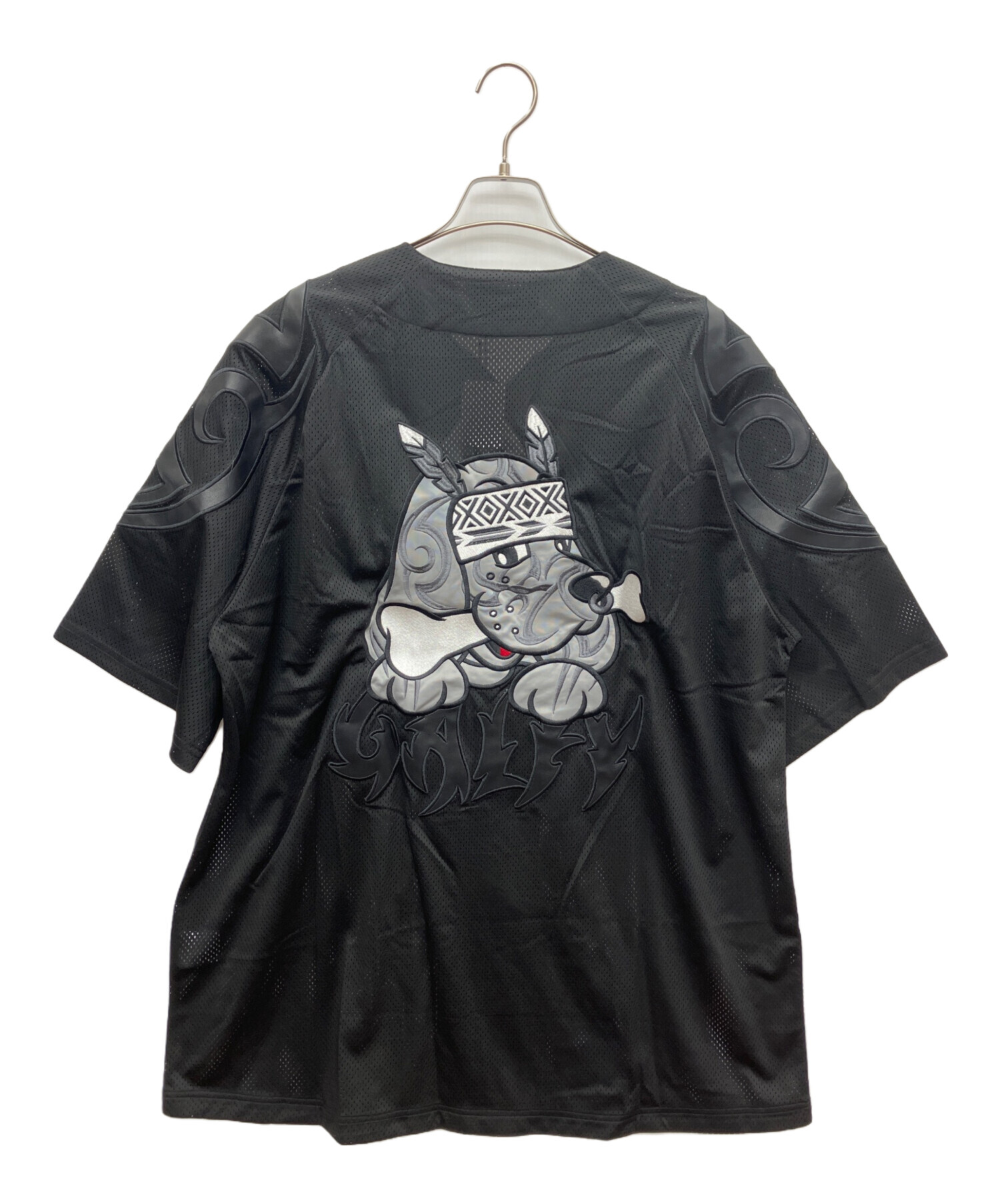 中古・古着通販】GALFY (ガルフィー) ゲームシャツ ブラック サイズ 