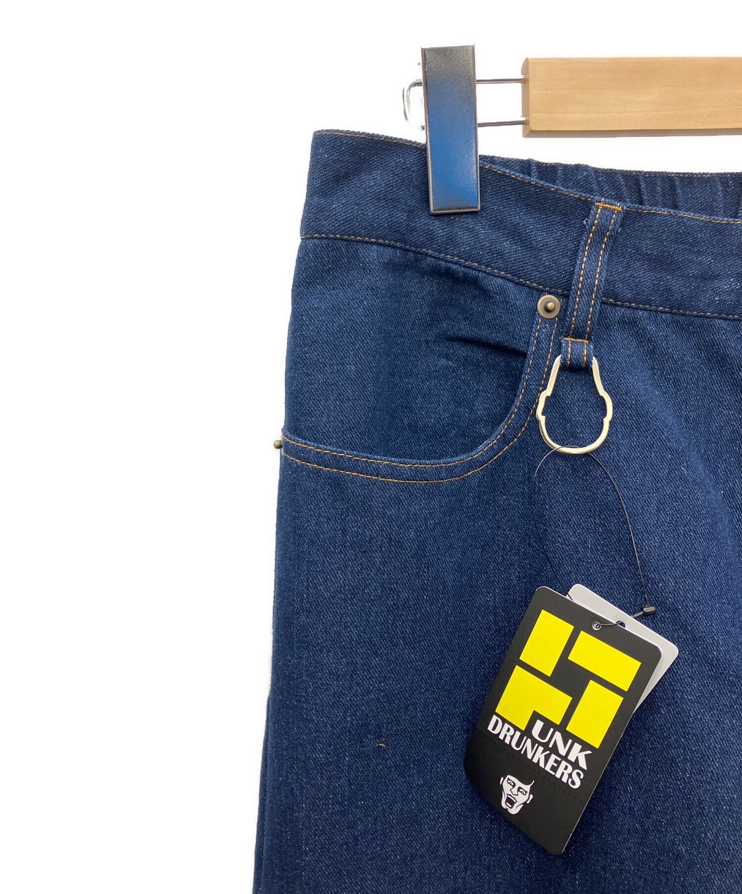 パンクドランカーズ デニム パンツ 古着 インディゴ デッドストック 