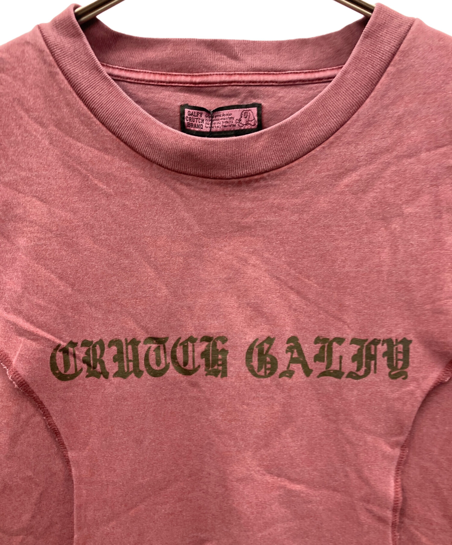 中古・古着通販】GALFY (ガルフィー) ロングスリーブTシャツ レッド 