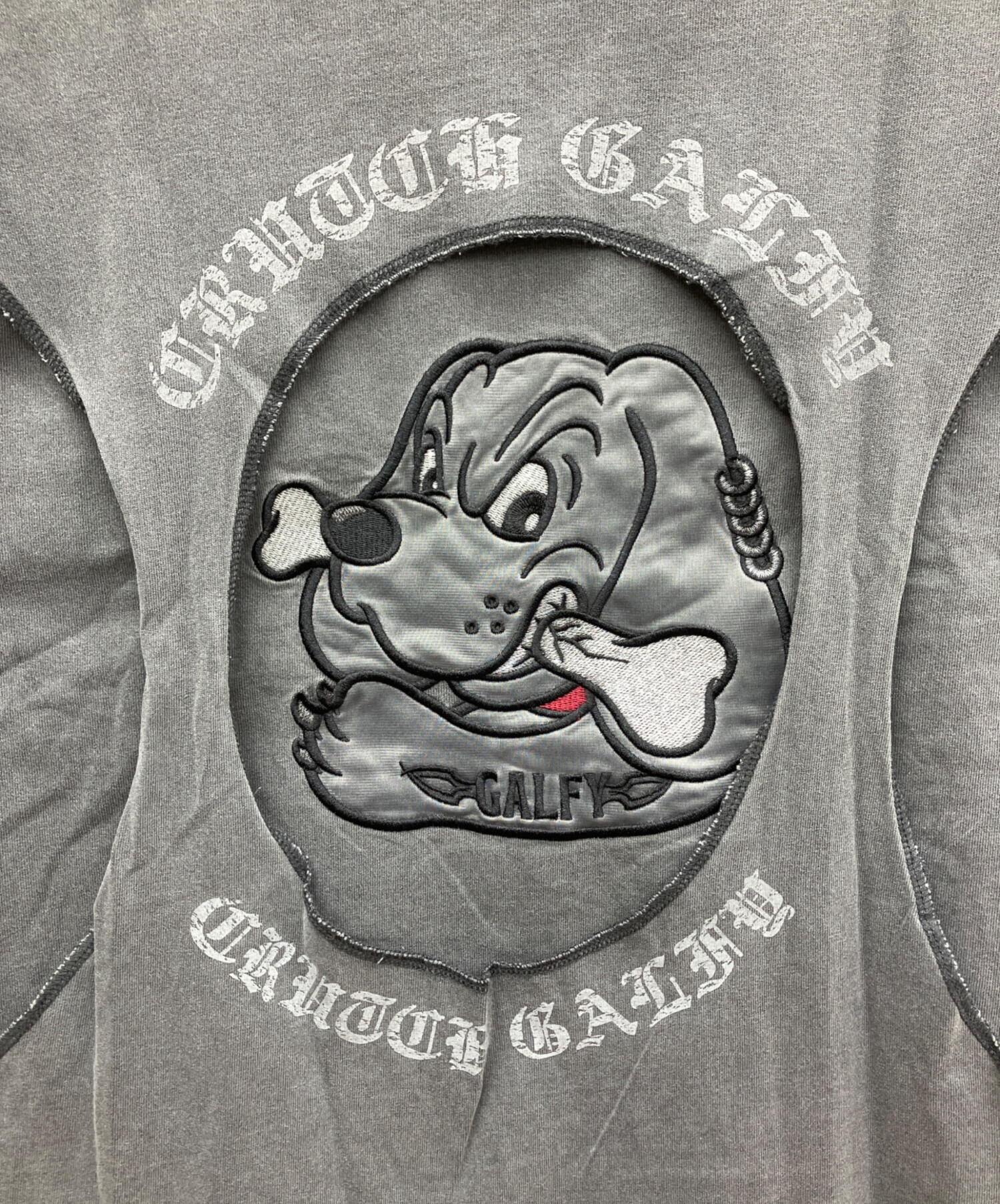 中古・古着通販】GALFY (ガルフィー) ロングスリーブTシャツ グレー