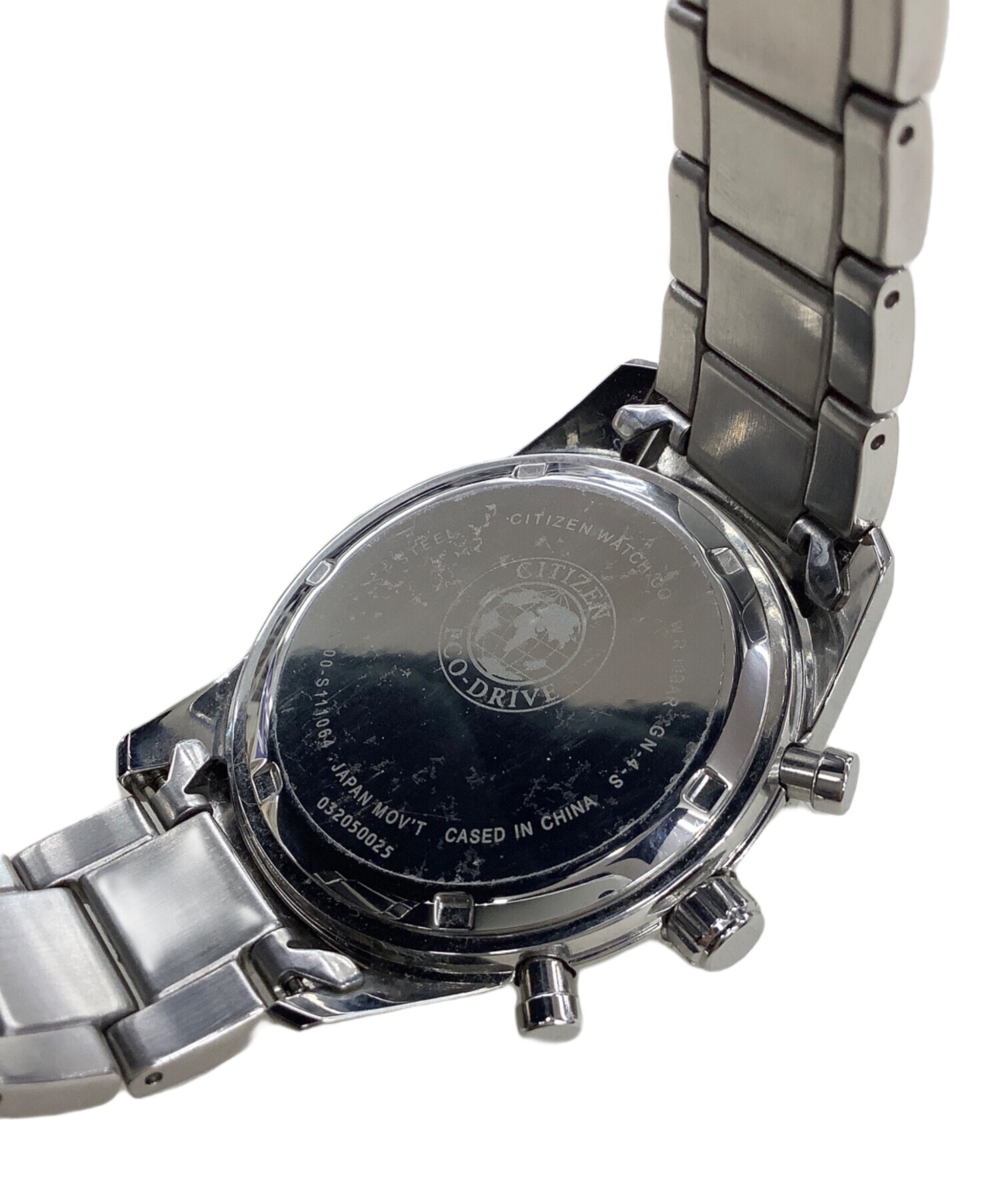 中古・古着通販】CITIZEN (シチズン) クロノグラフ ブラック｜ブランド