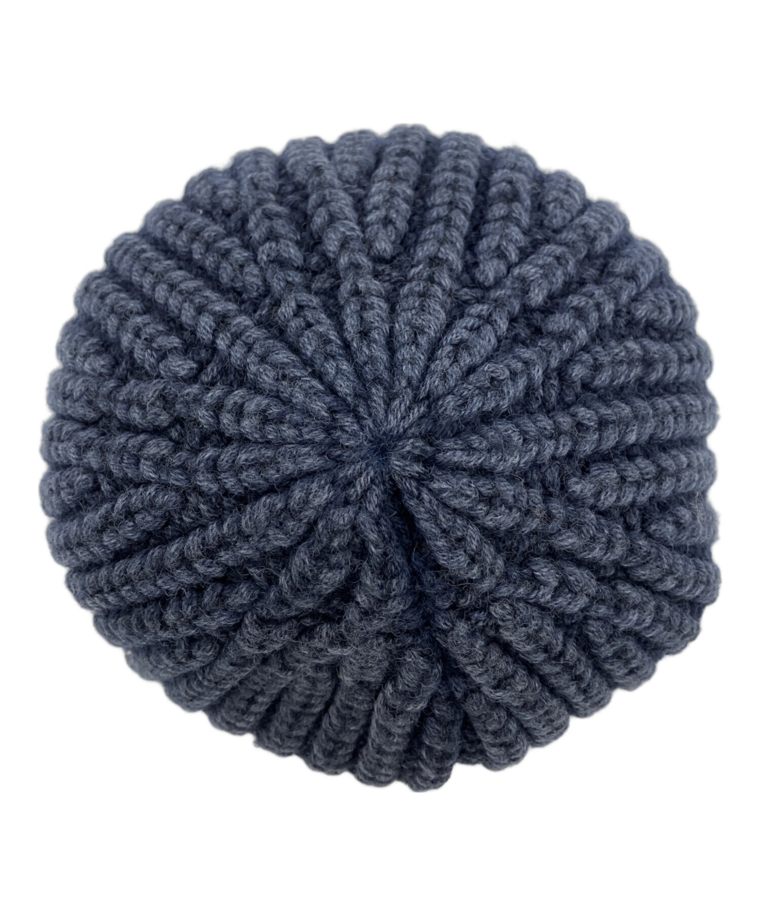 中古・古着通販】MONCLER (モンクレール) ニット帽 ネイビー｜ブランド