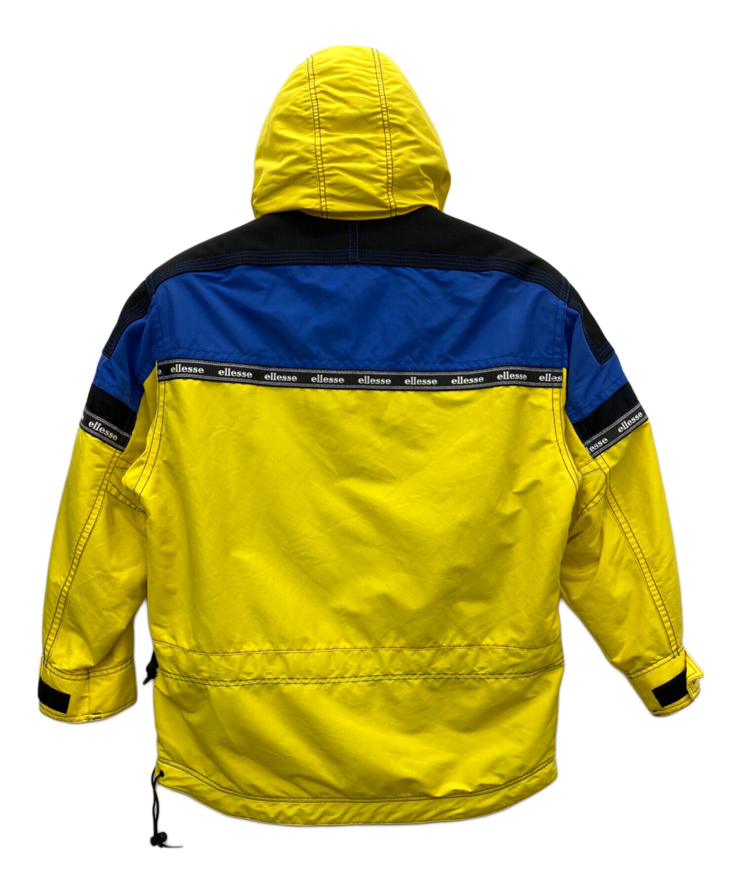 中古・古着通販】ellesse (エレッセ) アノラックパーカー イエロー