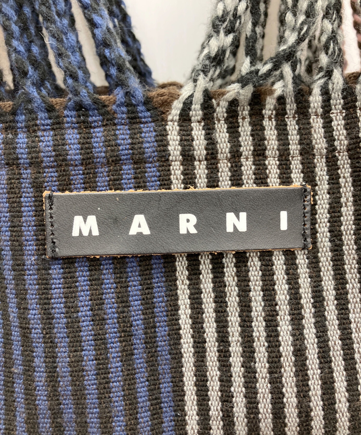 中古・古着通販】MARNI (マルニ) ハンモックバッグ ブラウン×ピンク 