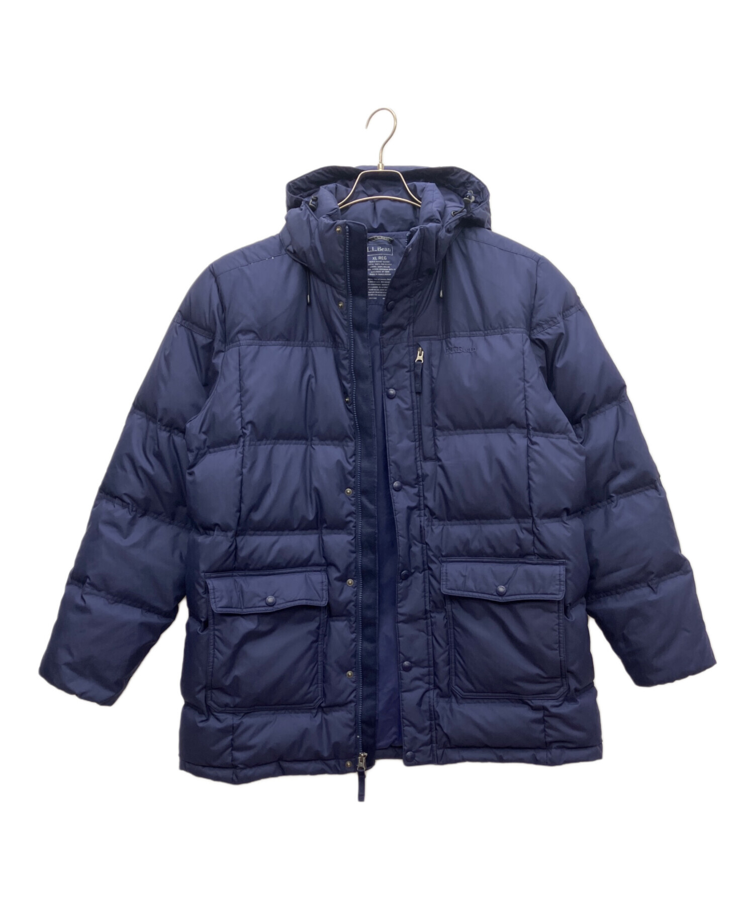 中古・古着通販】L.L.Bean (エルエルビーン) ダウンコート ネイビー