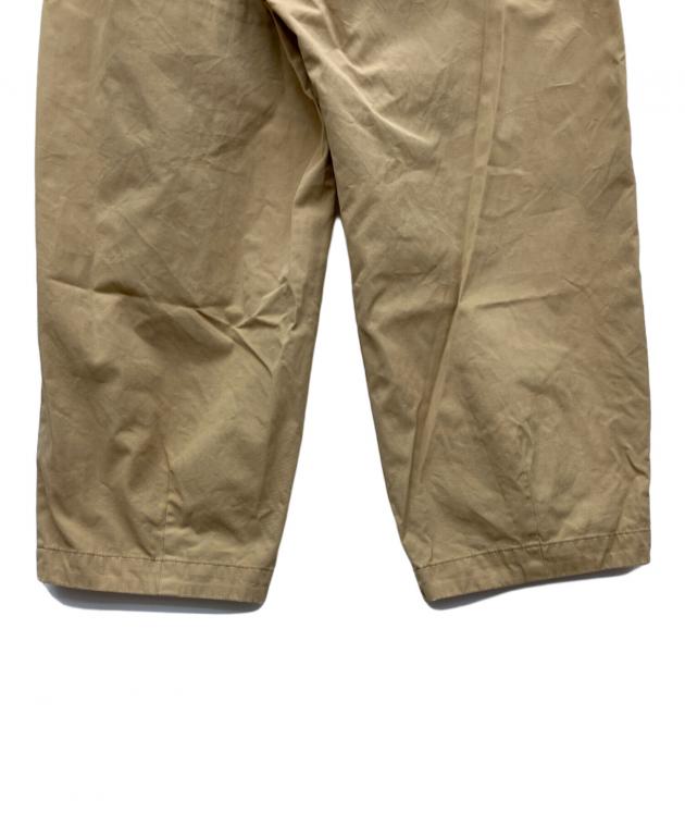 中古・古着通販】KAGURE (カグレ) コットンクロップドパンツ ベージュ