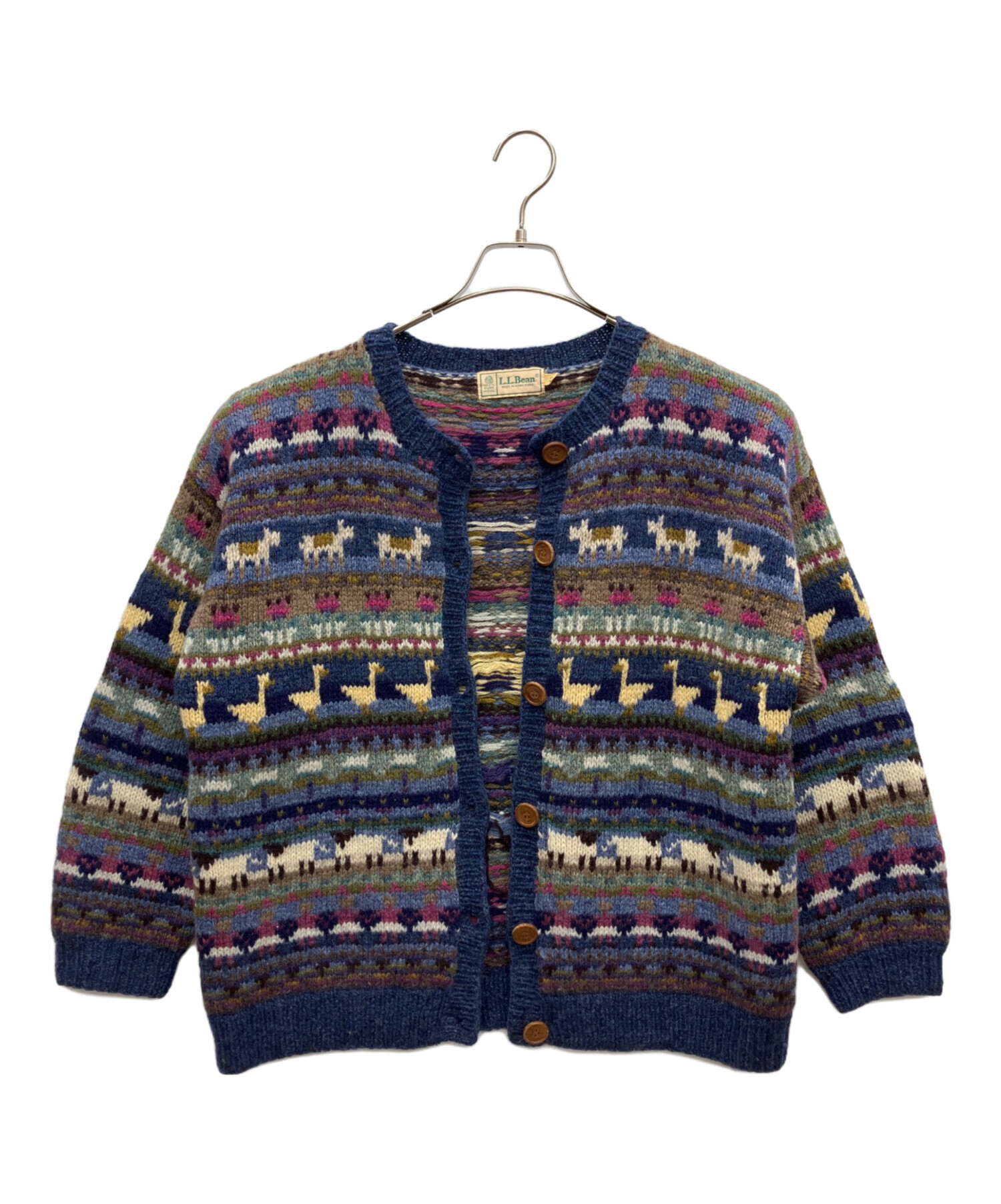 中古・古着通販】L.L.Bean (エルエルビーン) 厚手カーディガン
