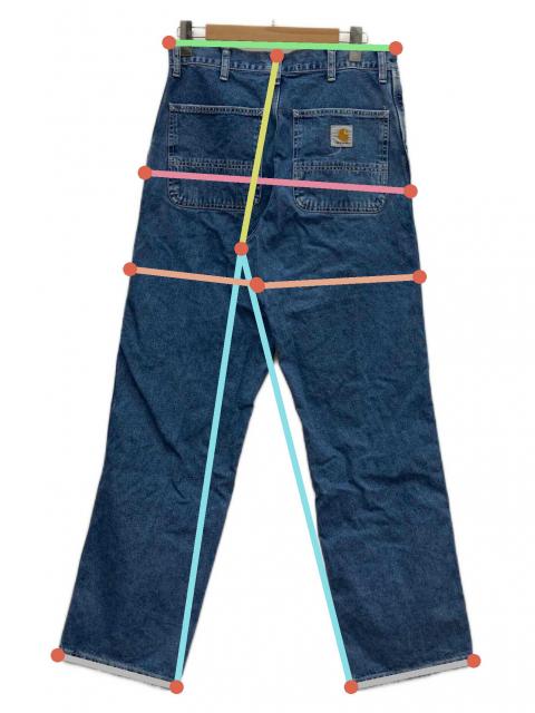 中古・古着通販】CarHartt (カーハート) SIMPLE PANT ブルー サイズ:30