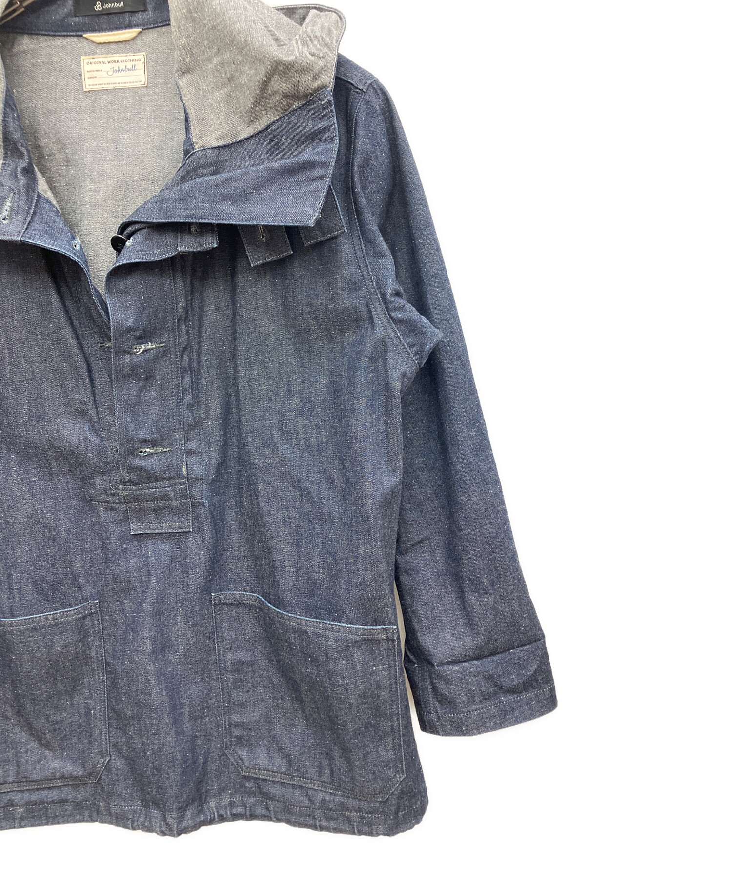 【希少】JOHNBULL 90s 初期 児島製 デニムカバーオール ヴィンテージ 中古・古着通販】JOHNBULL (ジョンブル) カバーオール インディゴ